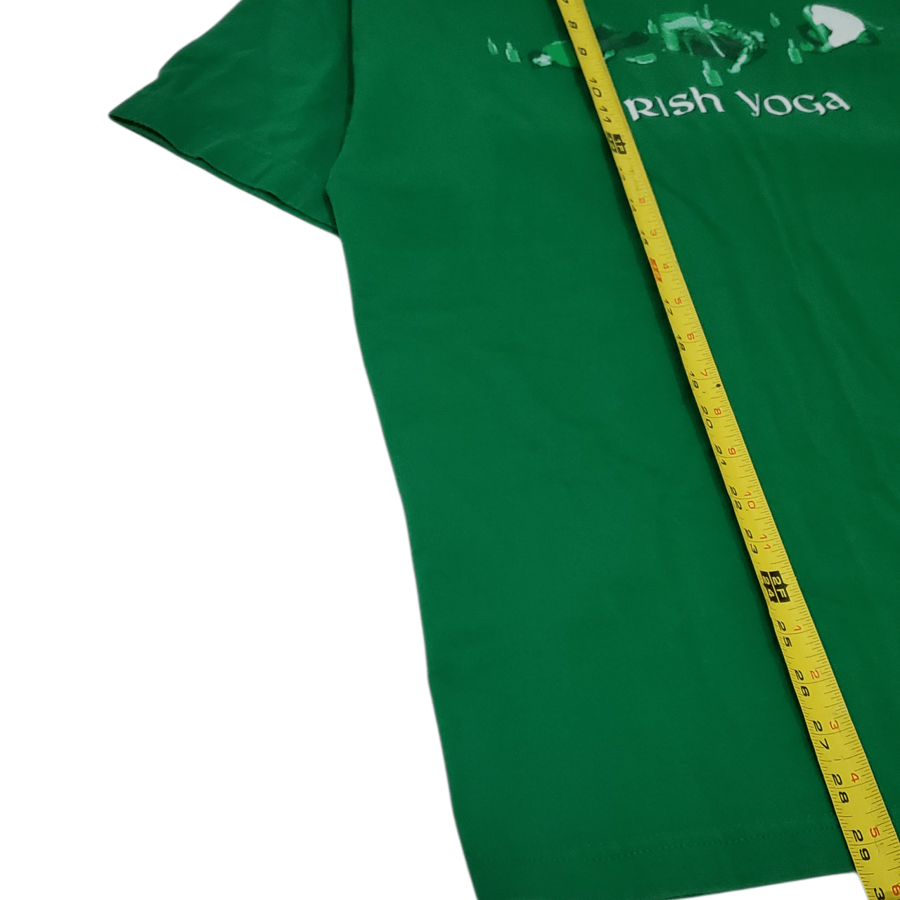 Vintage Drunk Irish Yoga T-Shirt Size US L / EU 52-54 / 3 - 5 Thumbnail
