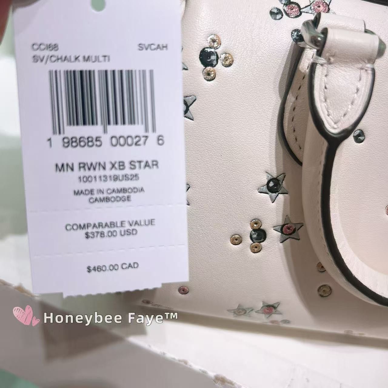 Coach Mini Rowan Crossbody Bag With Star Print CCI68 Size ONE SIZE - 5 Thumbnail