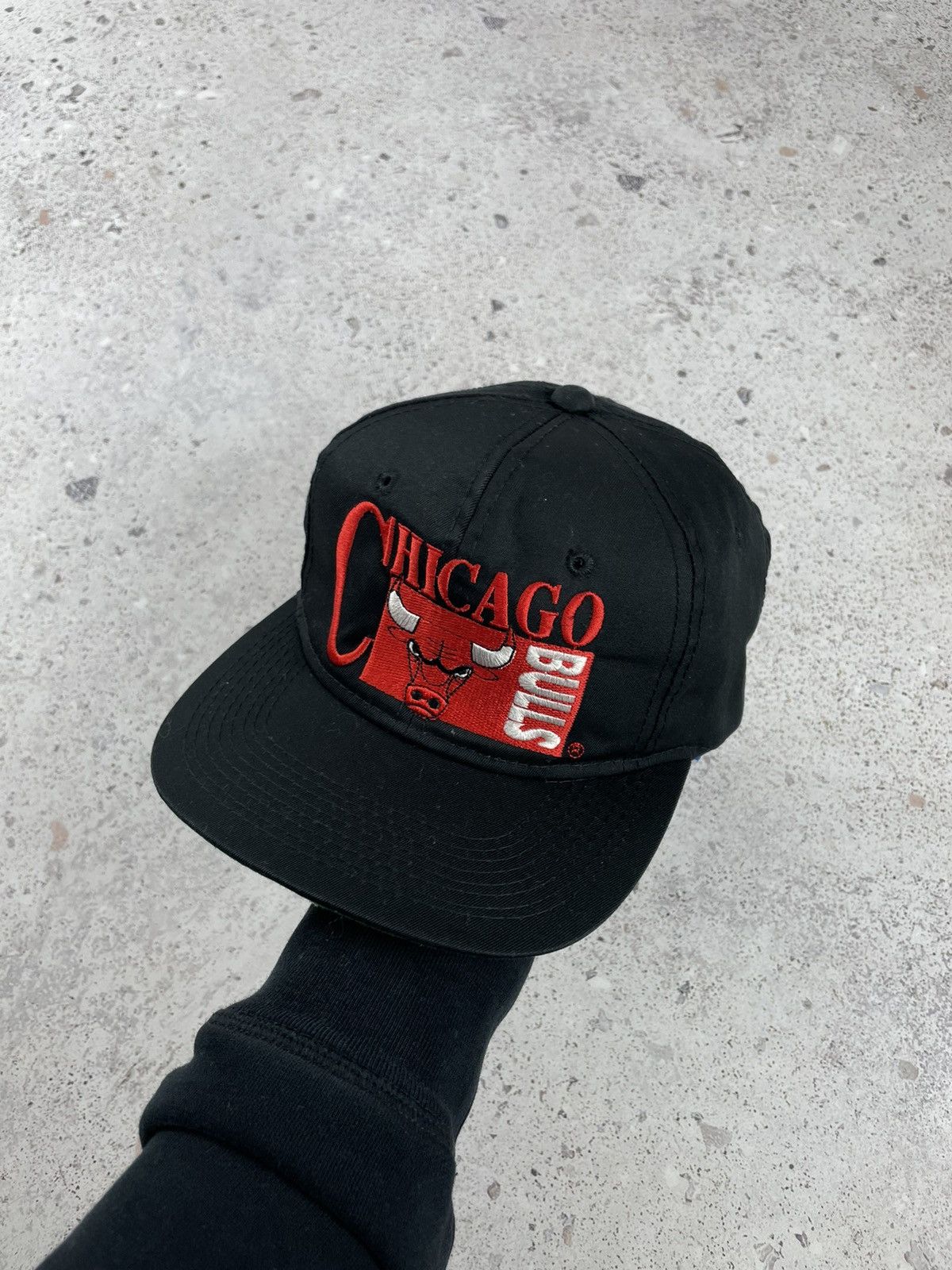 NBA Vintage NBA 90’s Chicago Bulls Drew Pearson Snapback Cap Hat Size ONE SIZE - 1 Thumbnail