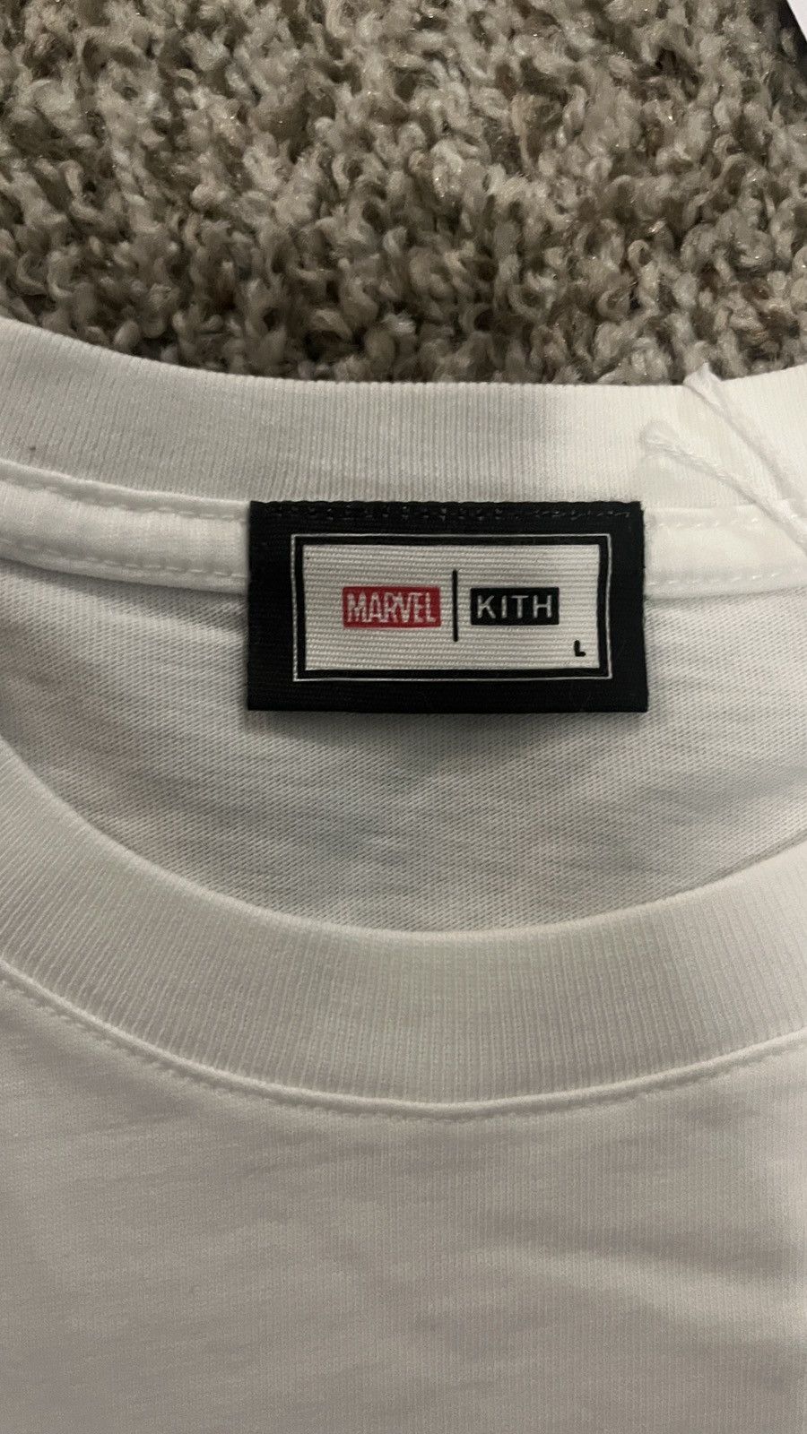 Kith × Marvel Comics Kith Marvel Wolverine Vintage Card Tee White Size Large Size US L / EU 52-54 / 3 - 2 Thumbnail