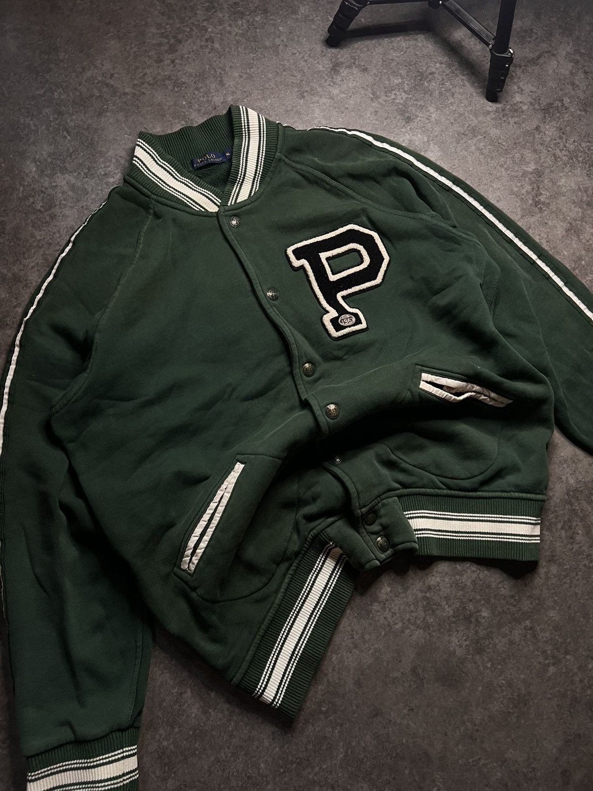 Polo Ralph Lauren Vintage jacket Polo Ralph Lauren Varsity Size US XL / EU 56 / 4 - 2 Thumbnail