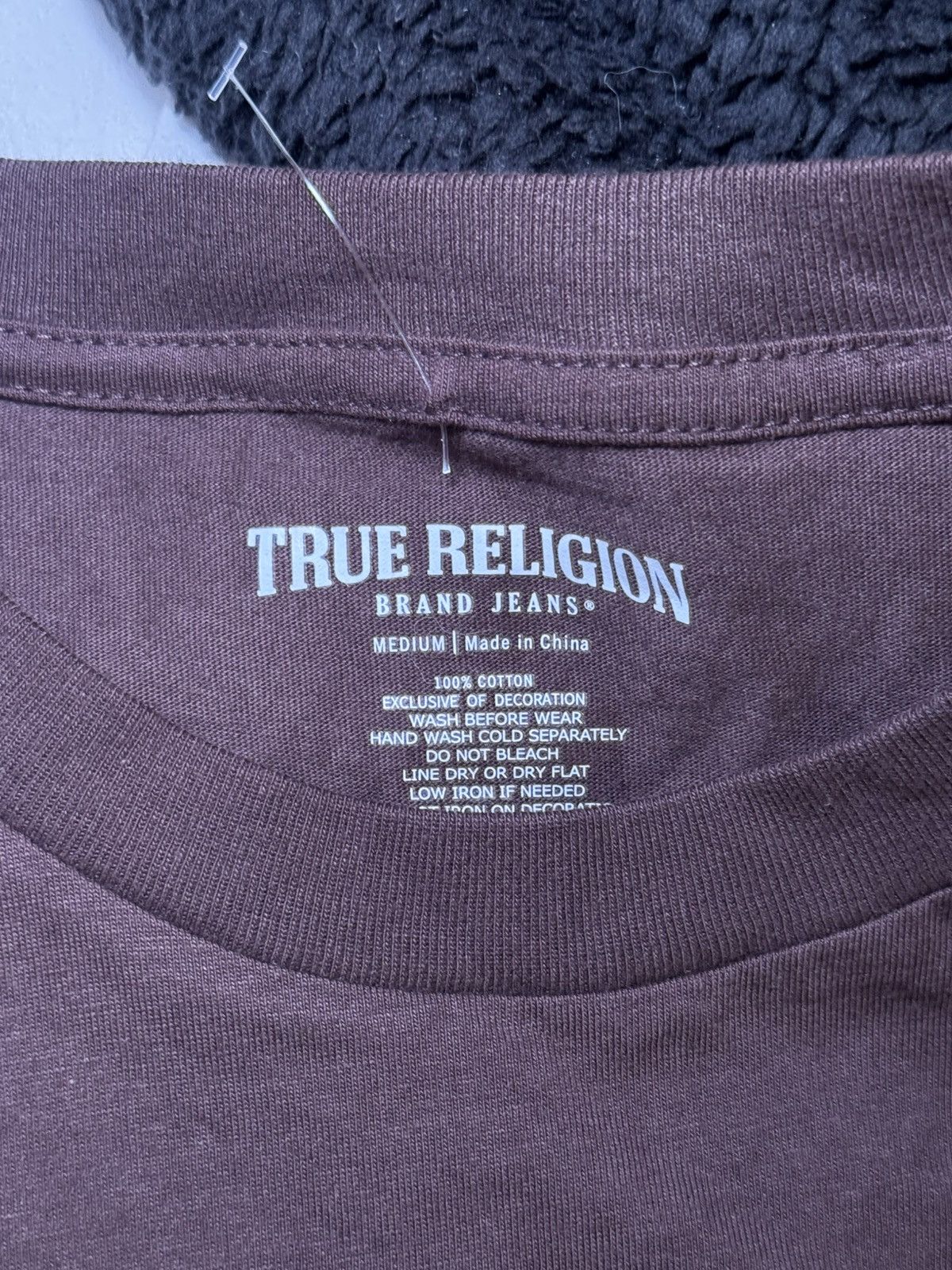 True Religion True Religion Java Crystal HS Wing Crew Tee Size M Size M / US 6-8 / IT 42-44 - 9 Thumbnail