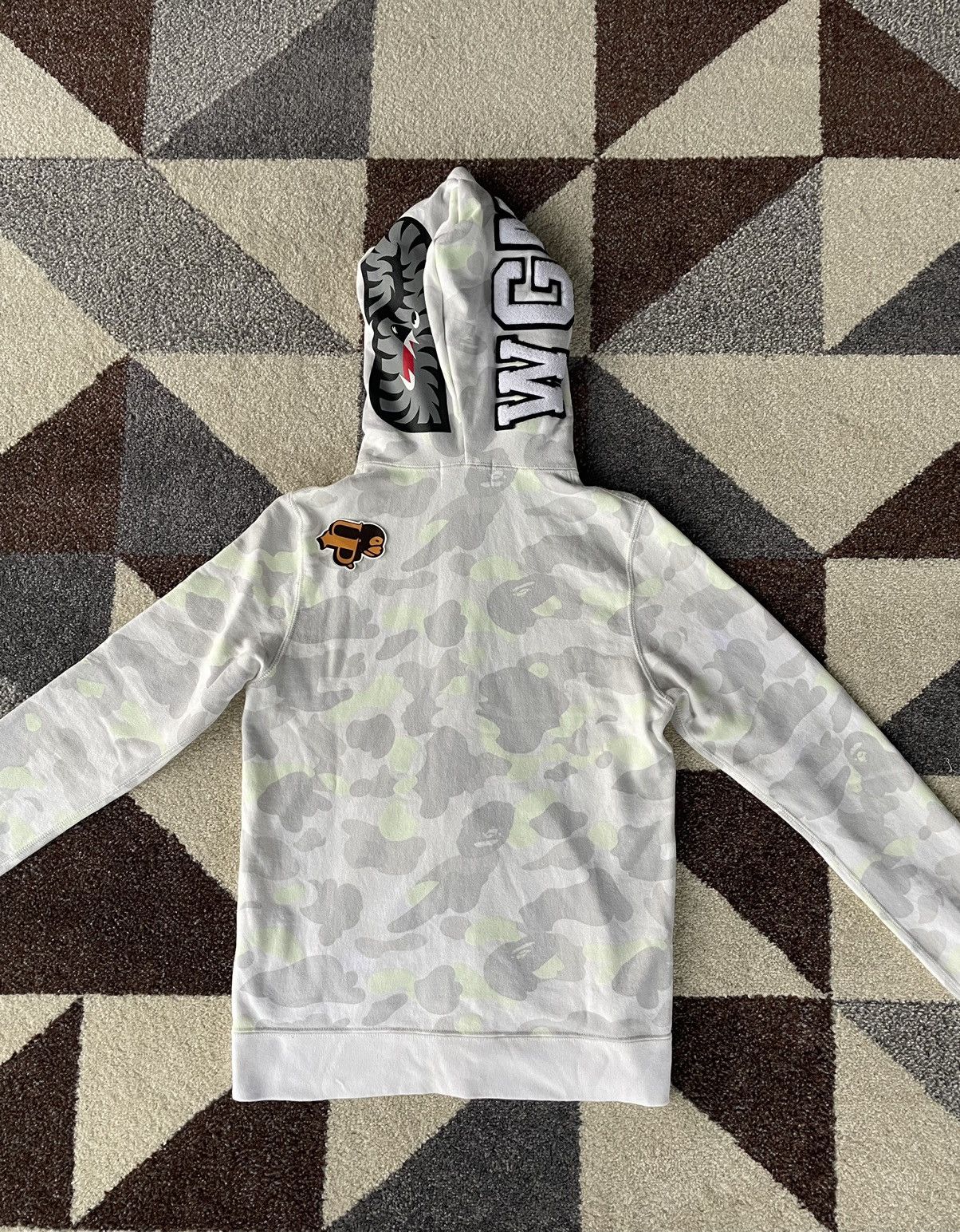 Bape Bape GITD City Camo Shark Fullzip Hoodie Size XS / US 0-2 / IT 36-38 - 8 Thumbnail