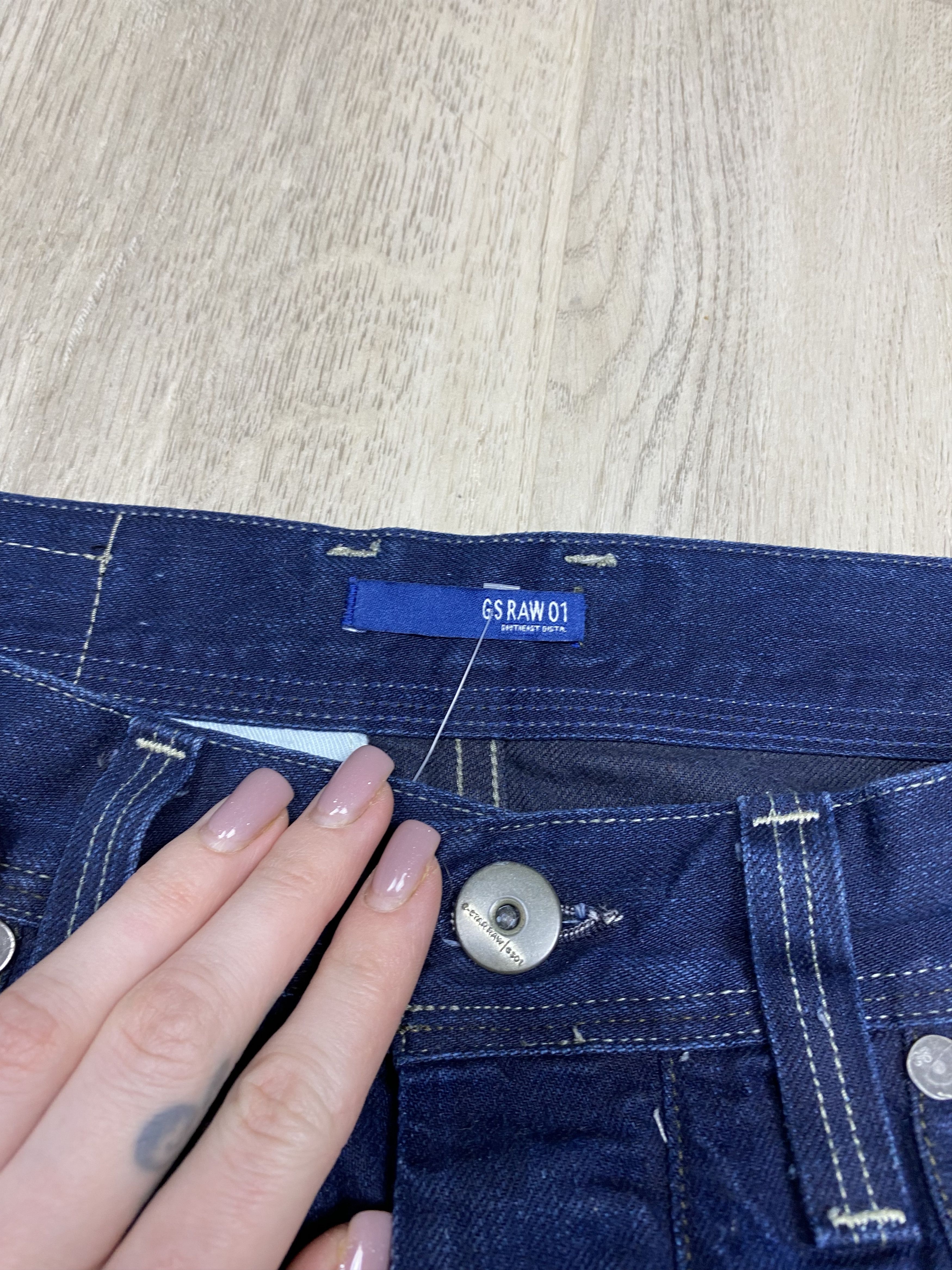 G-Star G Star Raw Mens Attacc Straight Denim Pants Jeans Size US 31 - 4 Thumbnail