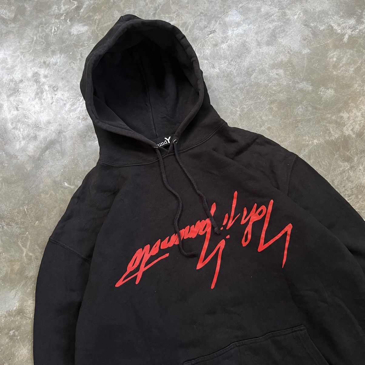Yohji Yamamoto Ground Y by Yohji Yamamoto Hoodie Size US L / EU 52-54 / 3 - 2 Thumbnail