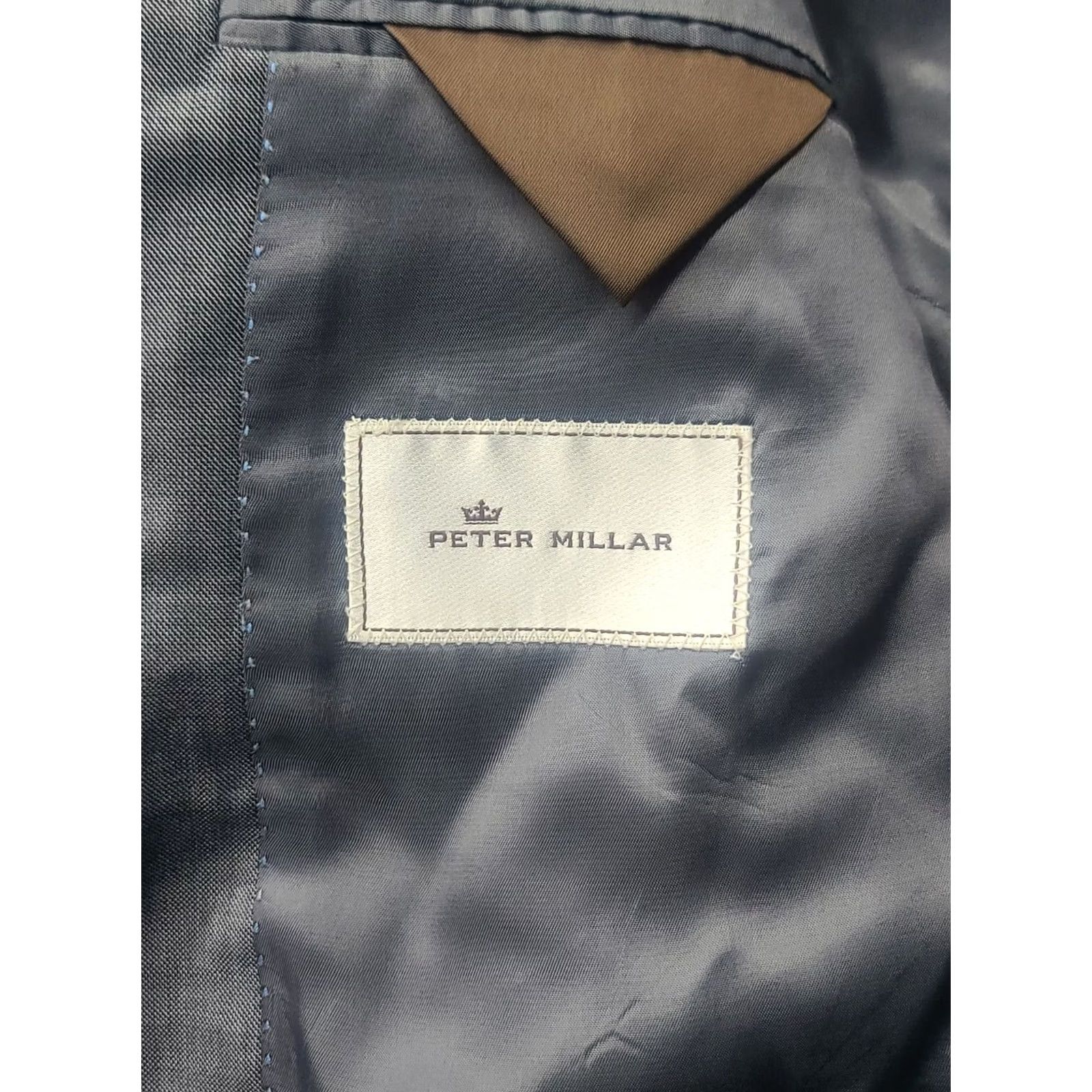 Peter Millar Peter Millar Sport Coat Mens 42S Wool Tweed 2 Button Notch Lapel Double-Vented Gray Regular Jacket Front Button: Two-Button? Size US XS / EU 42 / 0 - 2 Thumbnail