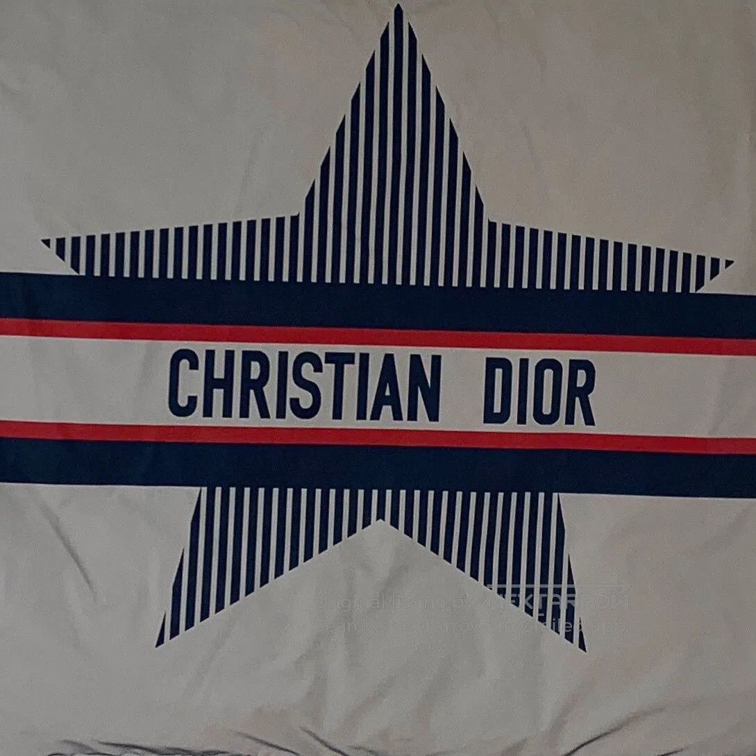 Dior Dior 2022 Gray Striped Star Sleeveless Down Vest. Size US S / EU 44-46 / 1 - 5 Thumbnail