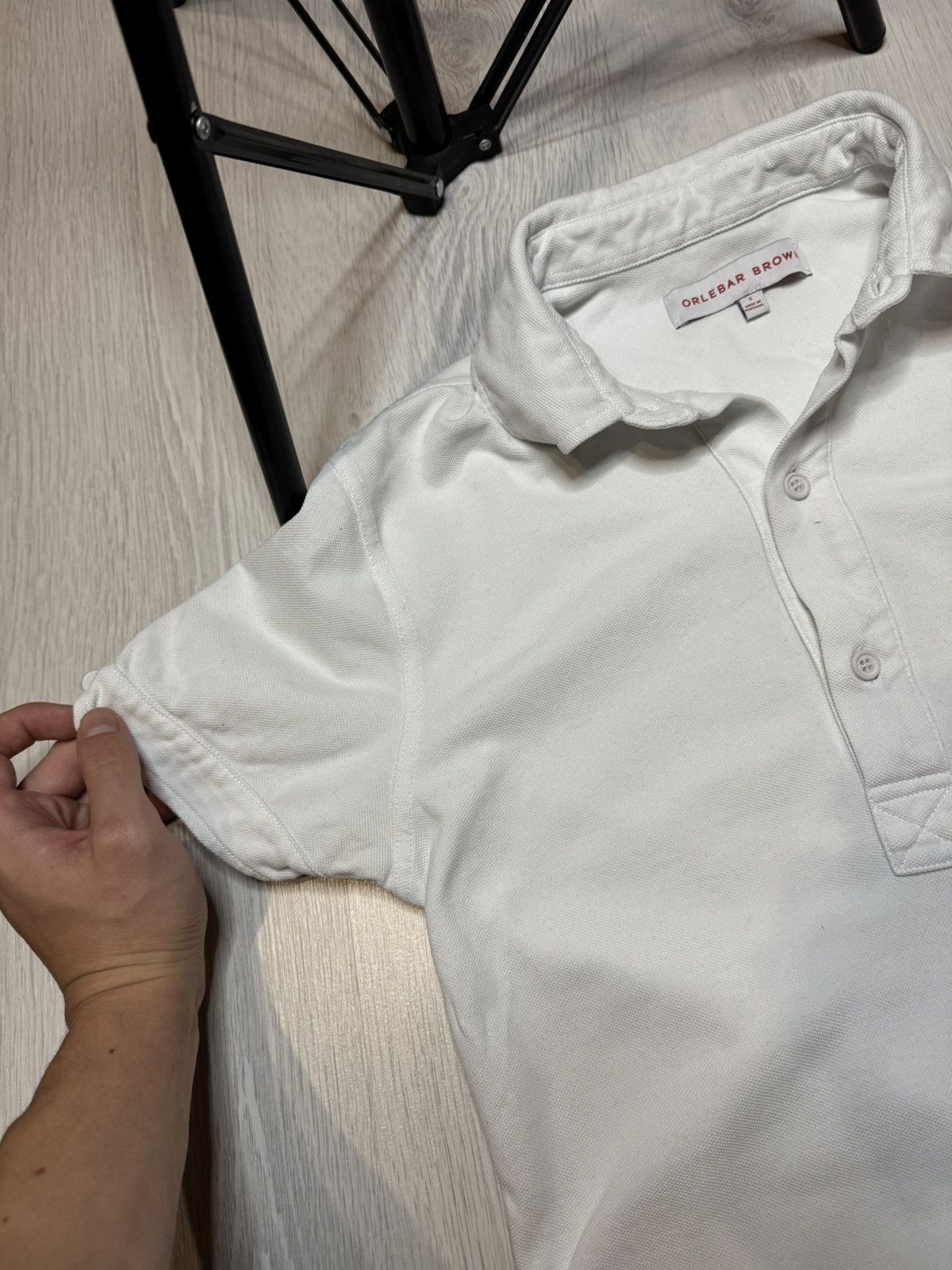 Orlebar Brown Orlebar Brown white Polo Shirt Mens Size S Size US S / EU 44-46 / 1 - 5 Thumbnail