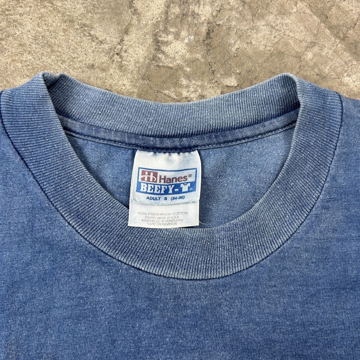 Vintage 1990s Hanes - Pocket Tee Paisley Size US S / EU 44-46 / 1 - 15 Thumbnail