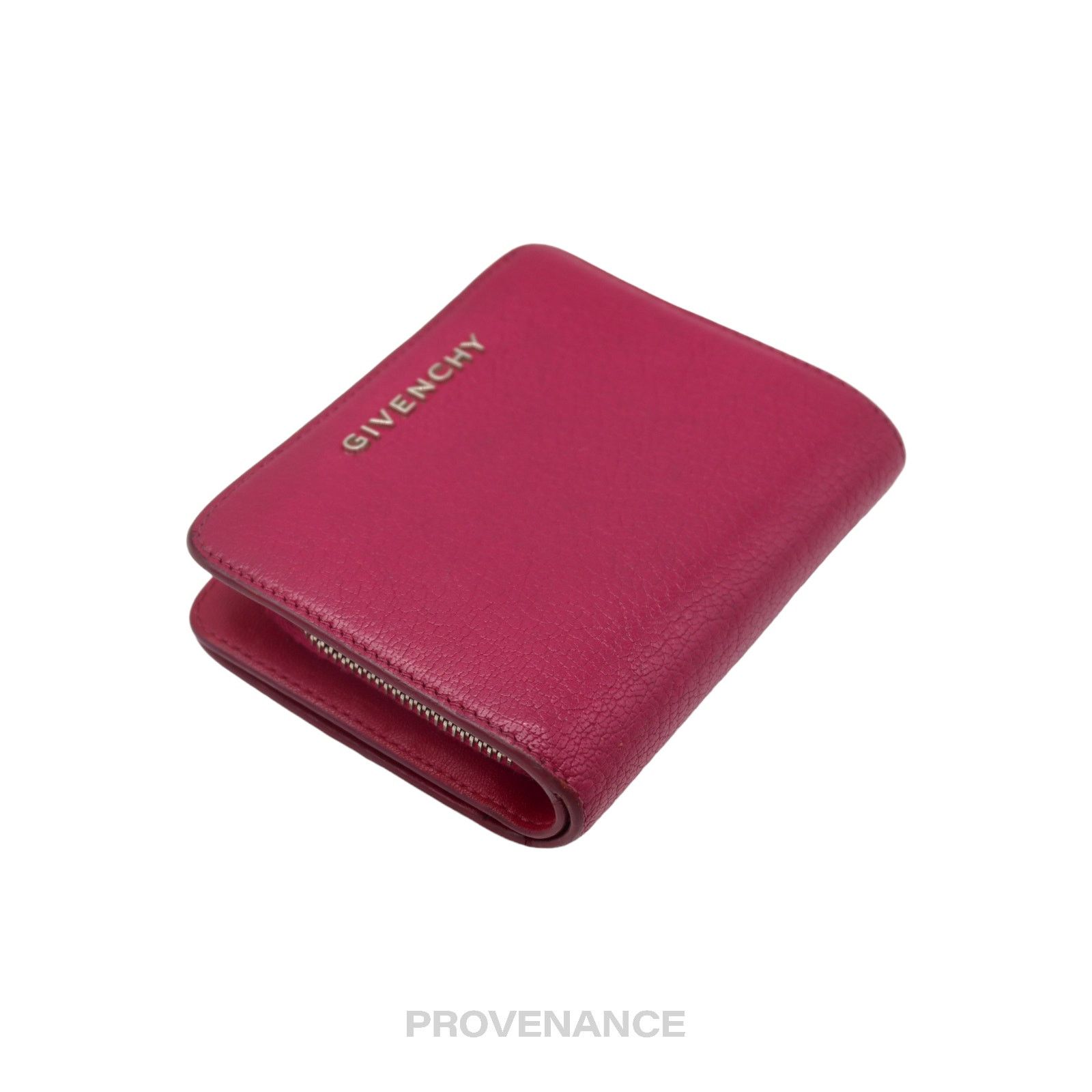 Givenchy 🔴 Givenchy Compact Snap Wallet - Pink Leather Size ONE SIZE - 5 Thumbnail