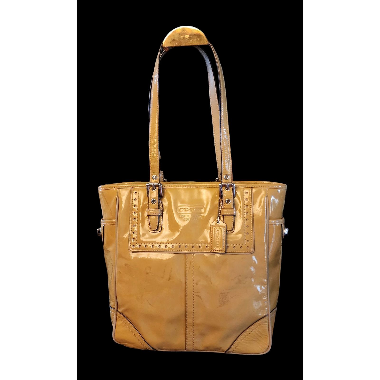 Coach Coach F10412 Gallery Hampton Tote Shoulder Bag Leatherware Size ONE SIZE - 1 Thumbnail