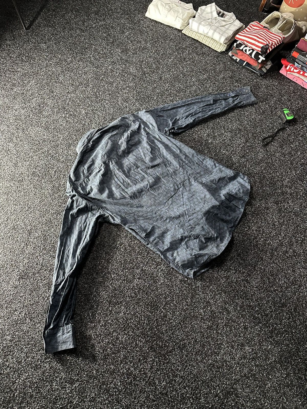 Diesel × Vintage 🚨VNTG Diesel Avant-garde Shirt 90s very rare ZEGNA STYLE Size US XL / EU 56 / 4 - 10 Thumbnail