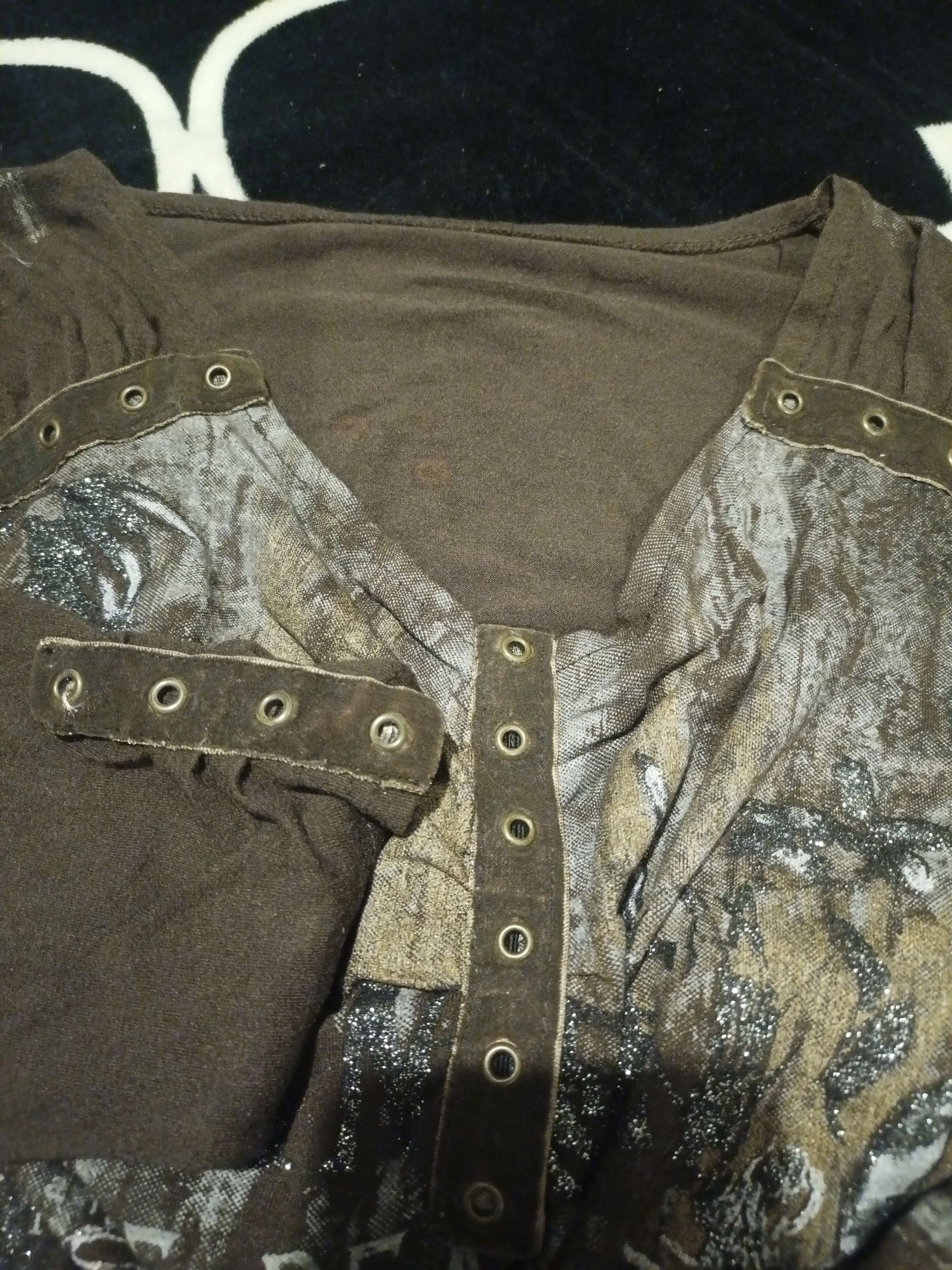 Japanese Brand Japanes Women's Studded Long Sleeve TShirt If6was9 LGB style Size XL / US 12-14 / IT 48-50 - 14 Thumbnail