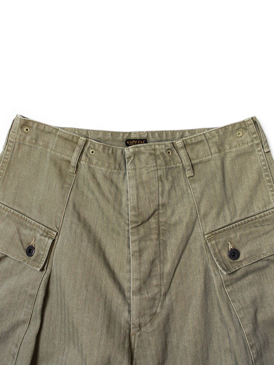 Kapital Kapital Herringbone Jumbo Monkey Pants Size US 34 / EU 50 - 4 Thumbnail
