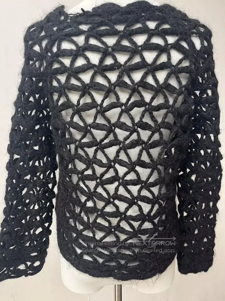 Comme des Garcons Comme Des Garcons Chunky knit sweater top Size S / US 4 / IT 40 - 5 Thumbnail