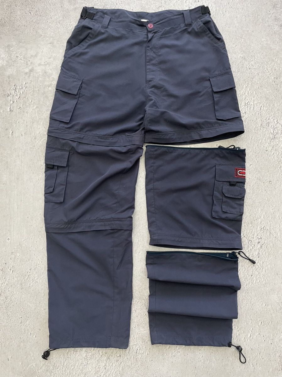 Ecko Unltd. Ecko Sk8 cargo nylon track pants skater archive 2000s Size US 34 / EU 50 - 4 Thumbnail
