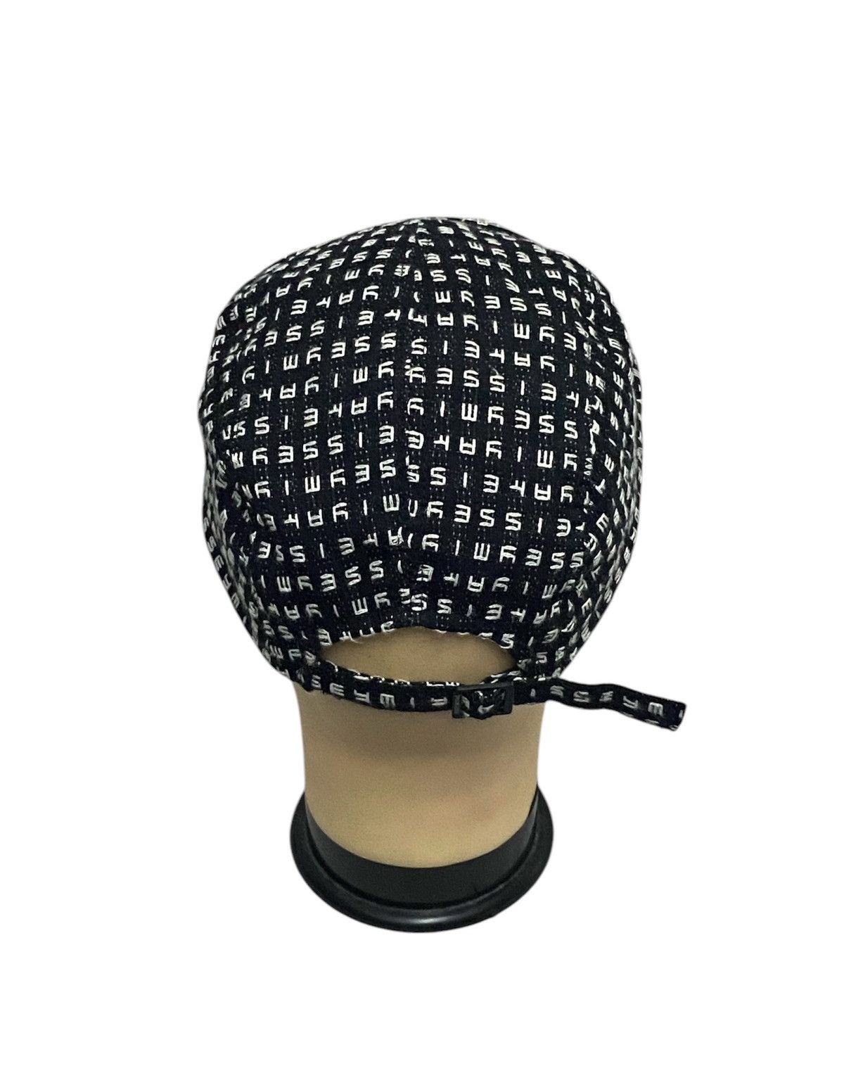 Issey Miyake Rare🔥2000s Issey Miyake Black Jacquard 5 Panel Hat Size ONE SIZE - 9 Thumbnail
