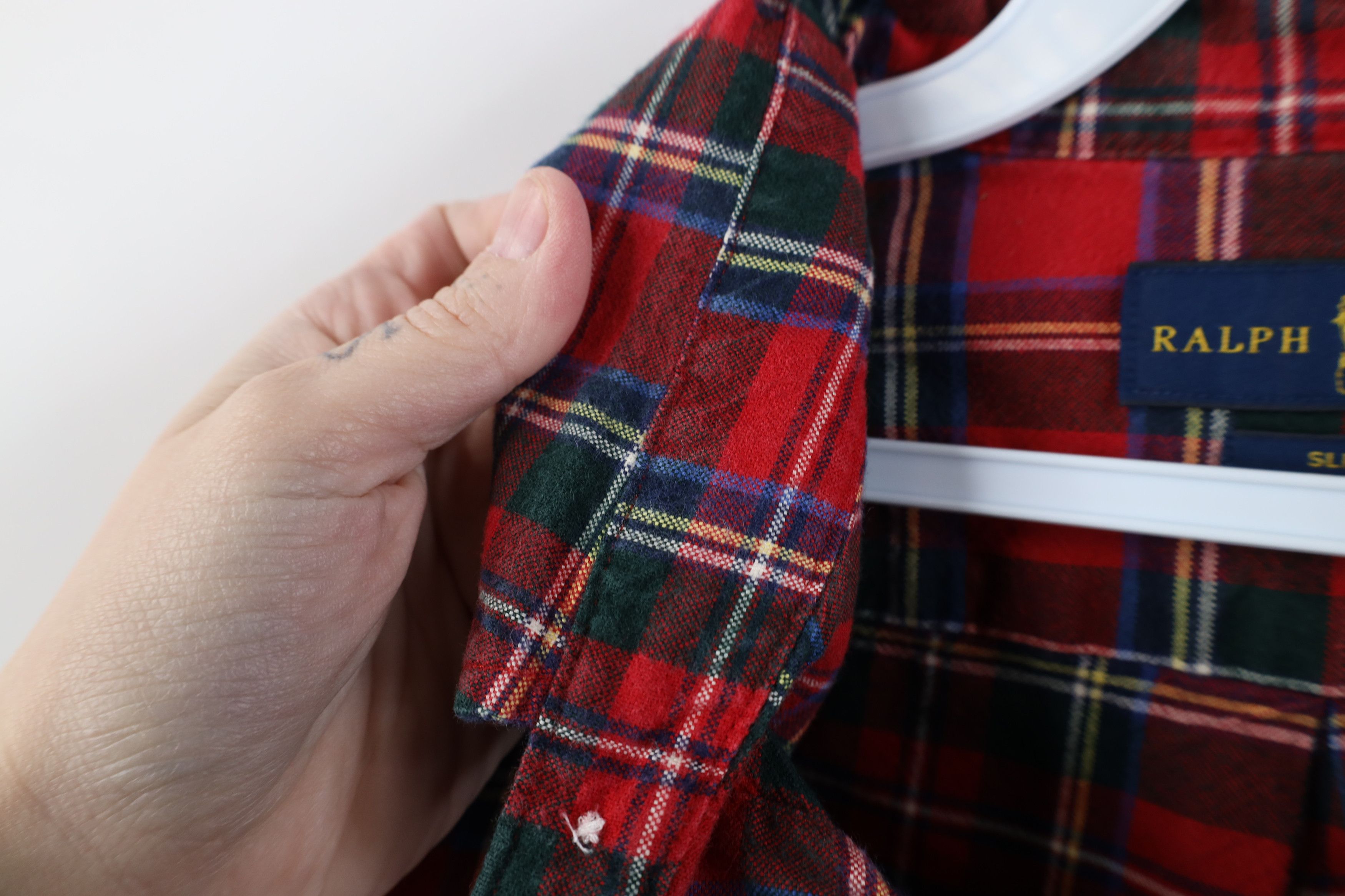 Ralph Lauren Vintage Y2K Ralph Lauren Collared Button Down Shirt Plaid Size US XL / EU 56 / 4 - 7 Thumbnail