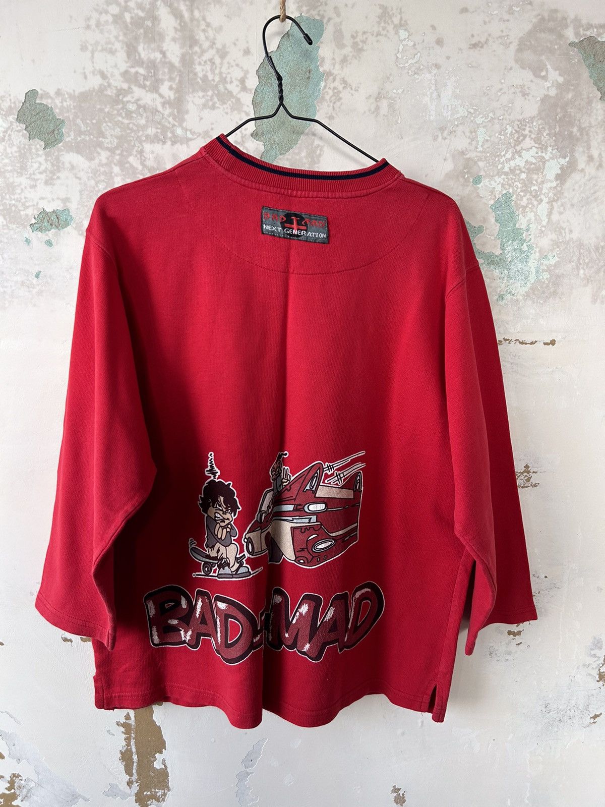 Other Gray bad+mad Hype Graffiti logo badmad sweatShirt Size US M / EU 48-50 / 2 - 7 Thumbnail