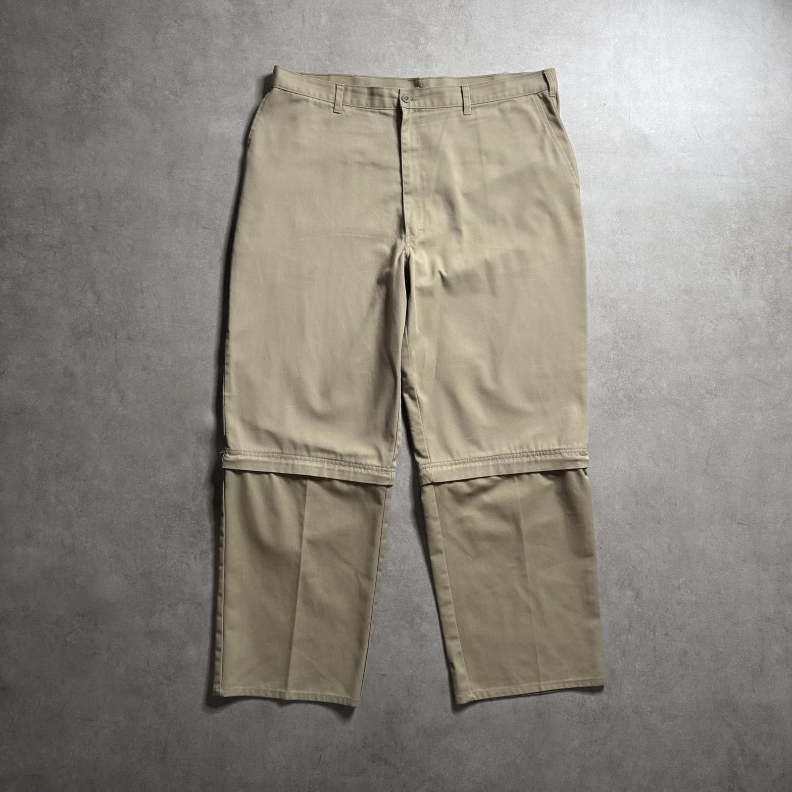 Dickies 2000s Dickies Tan Convertible Pants - 38in Size US 38 / EU 54 - 1 Thumbnail