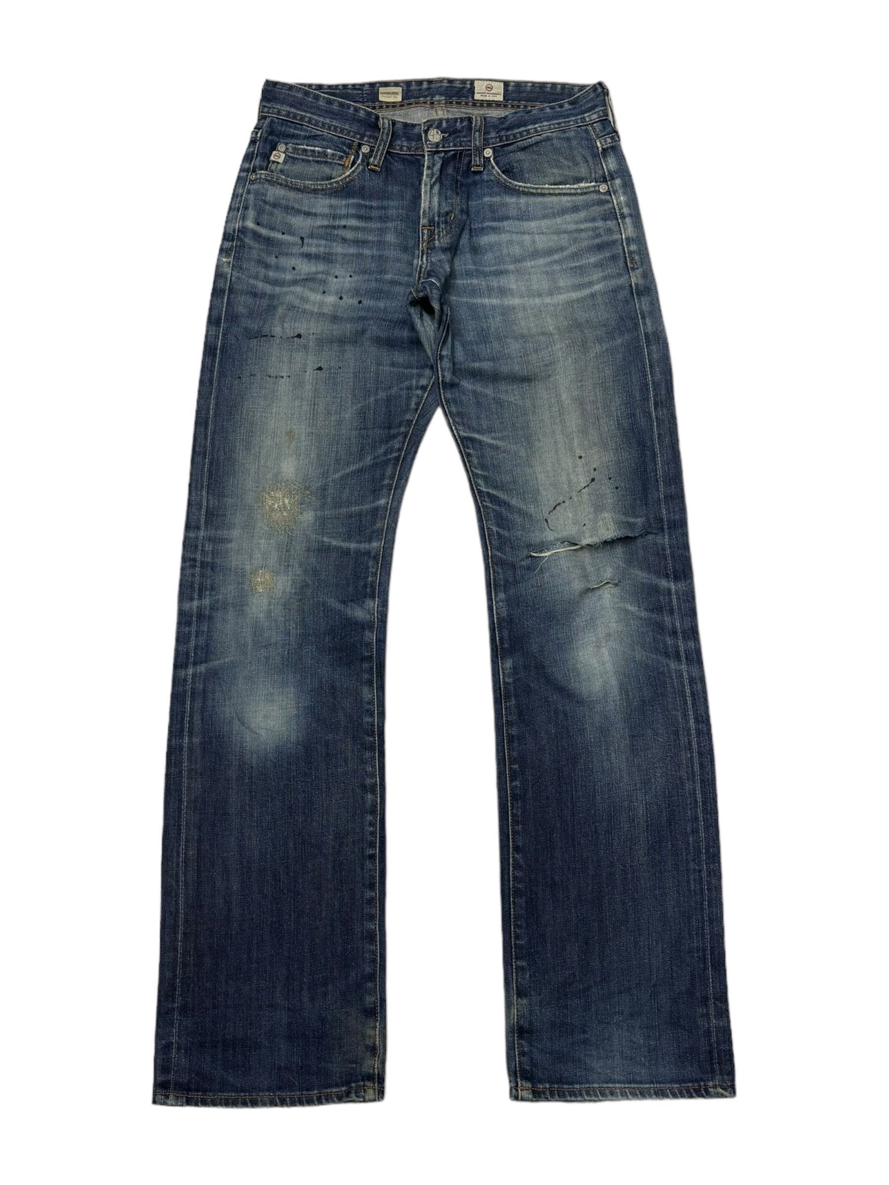 AG Adriano Goldschmied OG🔥 AG ADRIANO GOLDSCHMIED ROCKSTAR DENIM JEANS Size US 29 - 2 Thumbnail