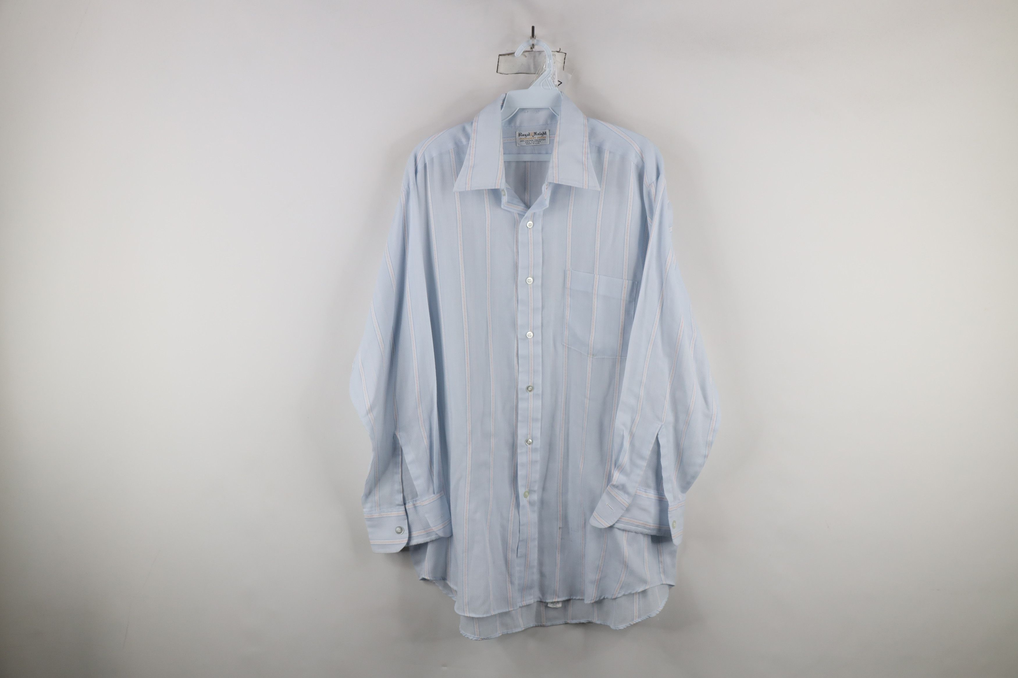 Vintage Vintage 70s Streetwear Striped Collared Button Shirt USA Size US M / EU 48-50 / 2 - 1 Thumbnail