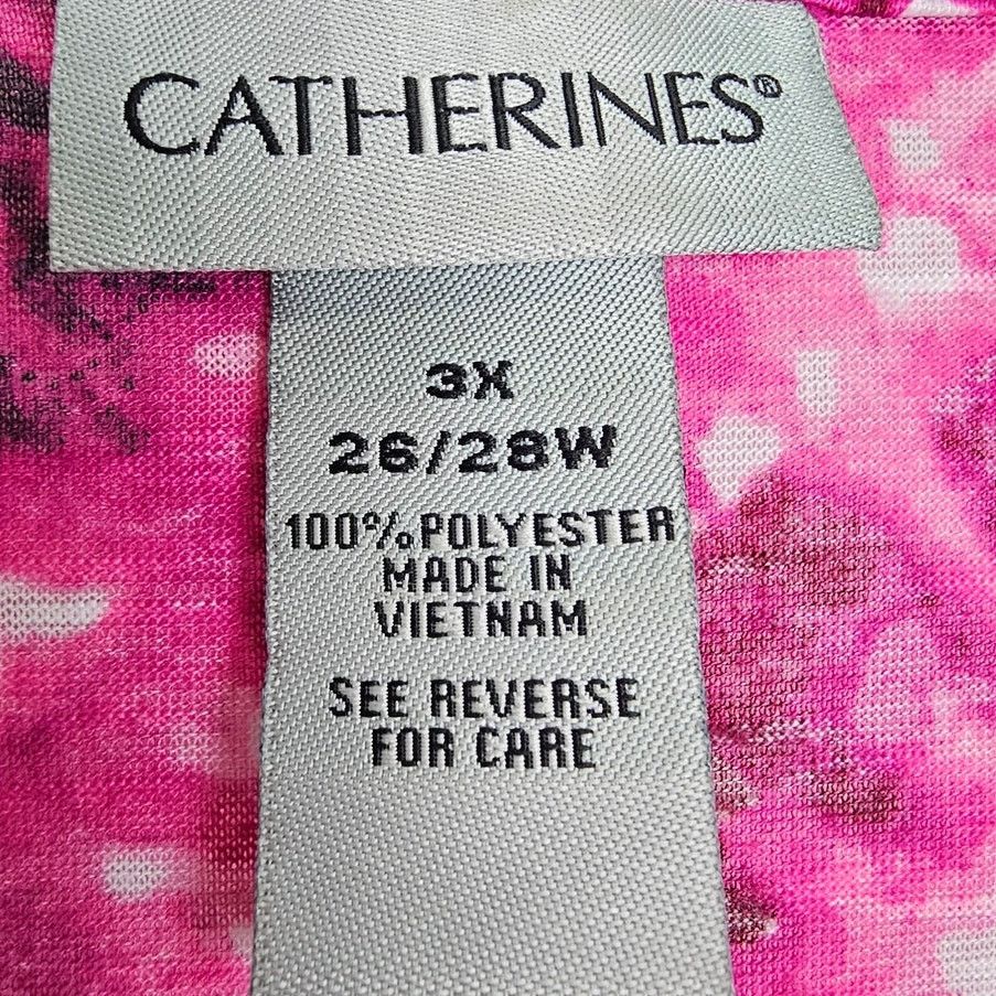 AVA CATHERSIDE Catherines Womens Ruffle Tiered Tank Plus Size 3X Stretch Size 3XL / US 20-22 - 5 Thumbnail