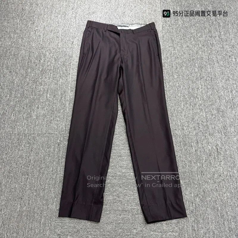Ermenegildo Zegna Zegna Wool Casual Unisex Brown Pants. Size US 44 / EU 60 - 5 Thumbnail