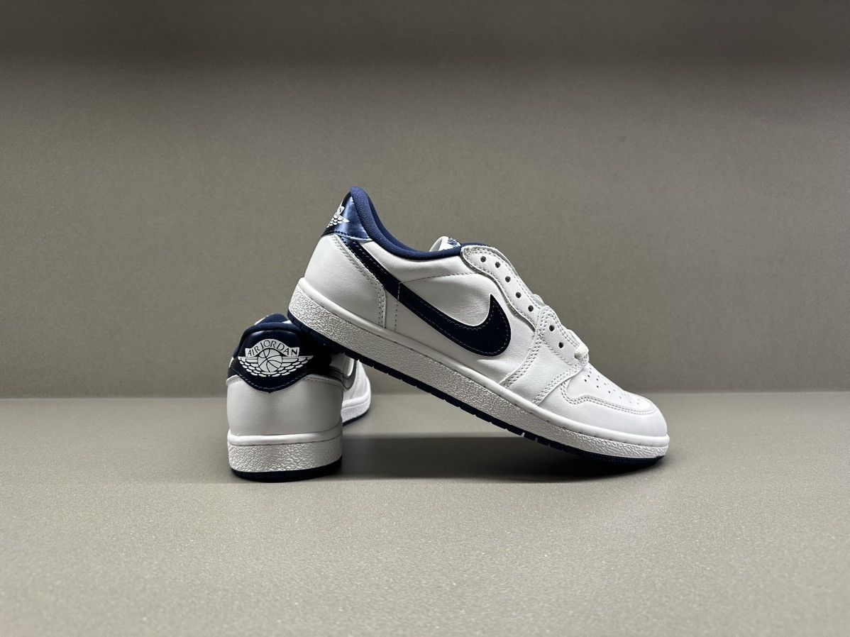Jordan Brand Jordan 1 Retro Low ‘85 Metallic Blue Size US 9 / EU 42 - 7 Thumbnail