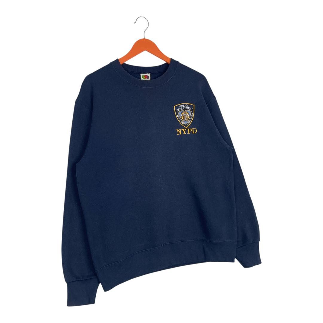 Fruit Of The Loom Vintage Fruit Of The Loom Inspired NYPD Sweatshirt Size US M / EU 48-50 / 2 - 3 Thumbnail