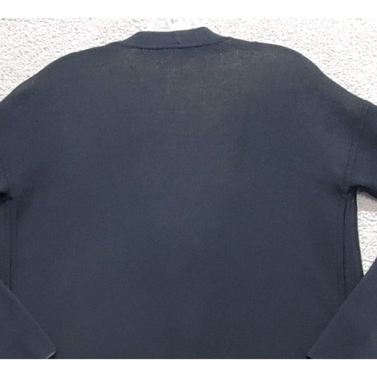 Eileen Fisher Eileen Fisher Sweater Womens PP Black Silk Blend Cardigan Open Front Long Sleeve Size XXS / US 00 / IT 34 - 7 Thumbnail