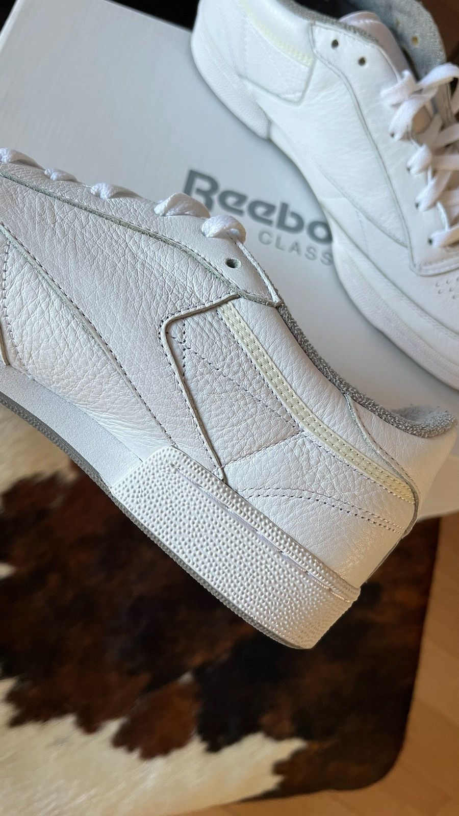 JJJJound × Reebok Jjjjound Reebok Club C 85 sneakers Size US 11 / EU 44 - 6 Thumbnail