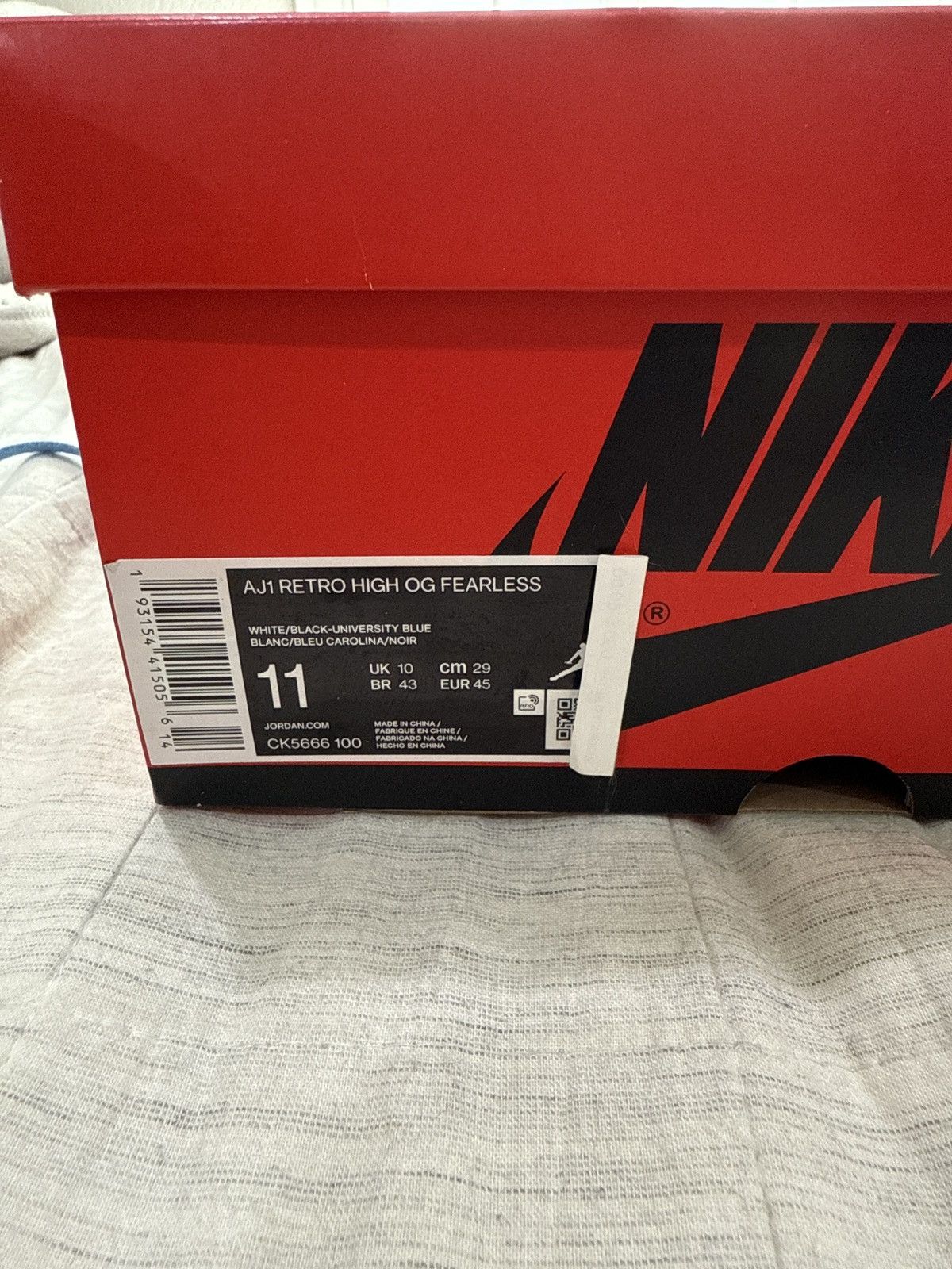 Nike Nike fearless jordan one size 11 Size US 11 / EU 44 - 9 Thumbnail