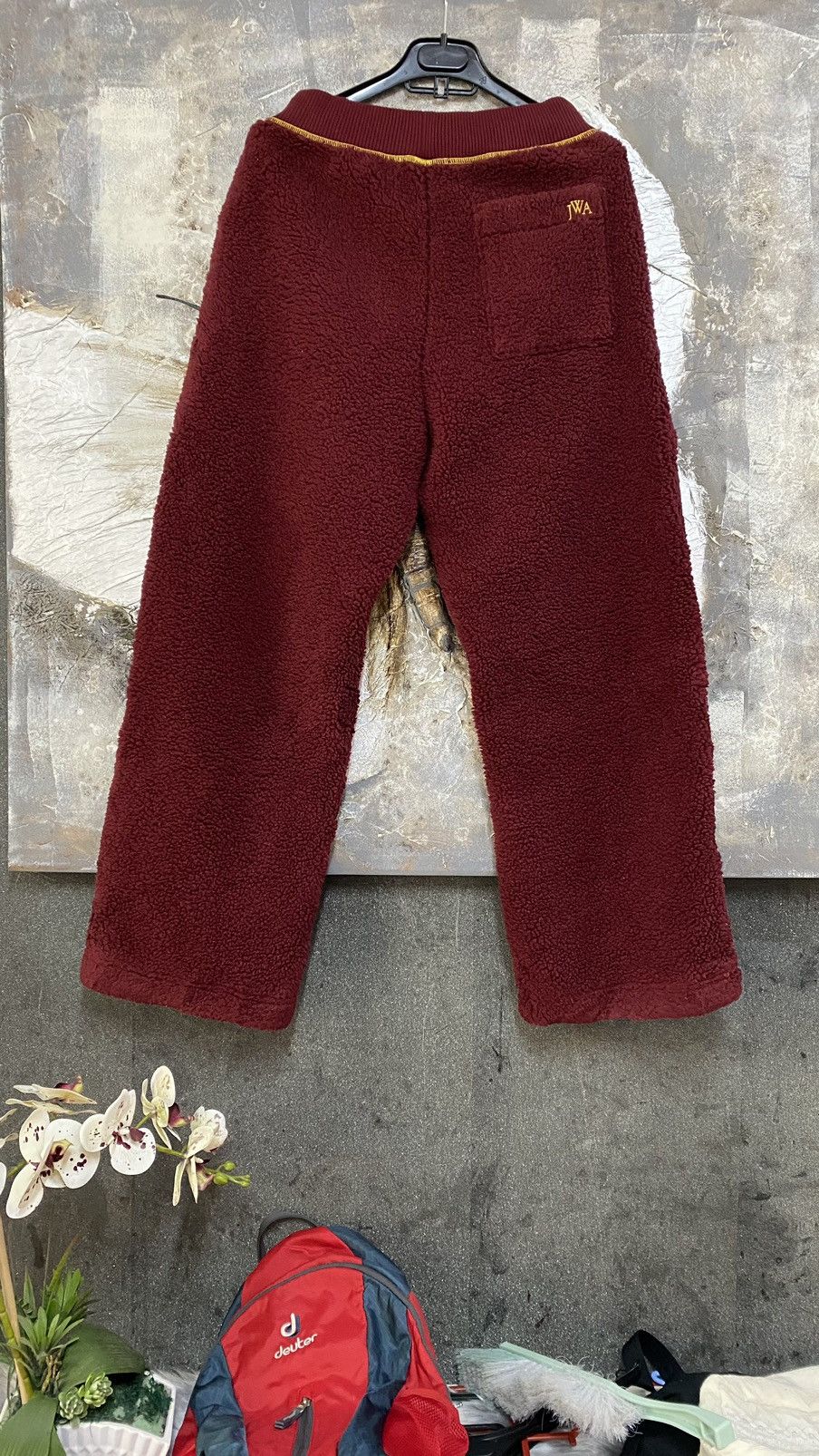 Japanese Brand J.W Anderson Uniqlo Fleece Wide Sweat Pants Size US 30 / EU 46 - 7 Thumbnail