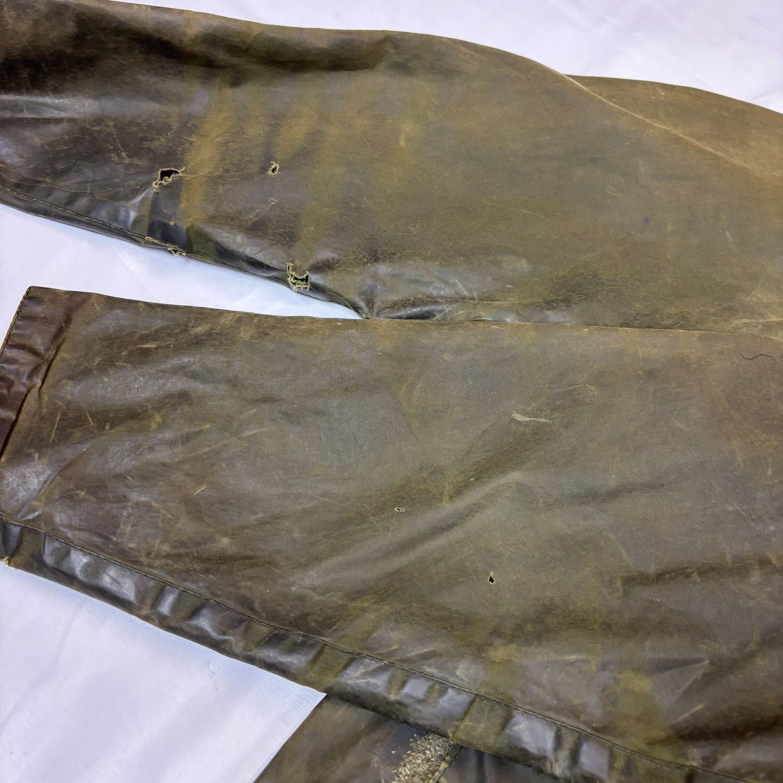 Barbour Barbour Classic Beaufort Waxed Plaid Lined Olive Jacket C38 Size US M / EU 48-50 / 2 - 8 Thumbnail