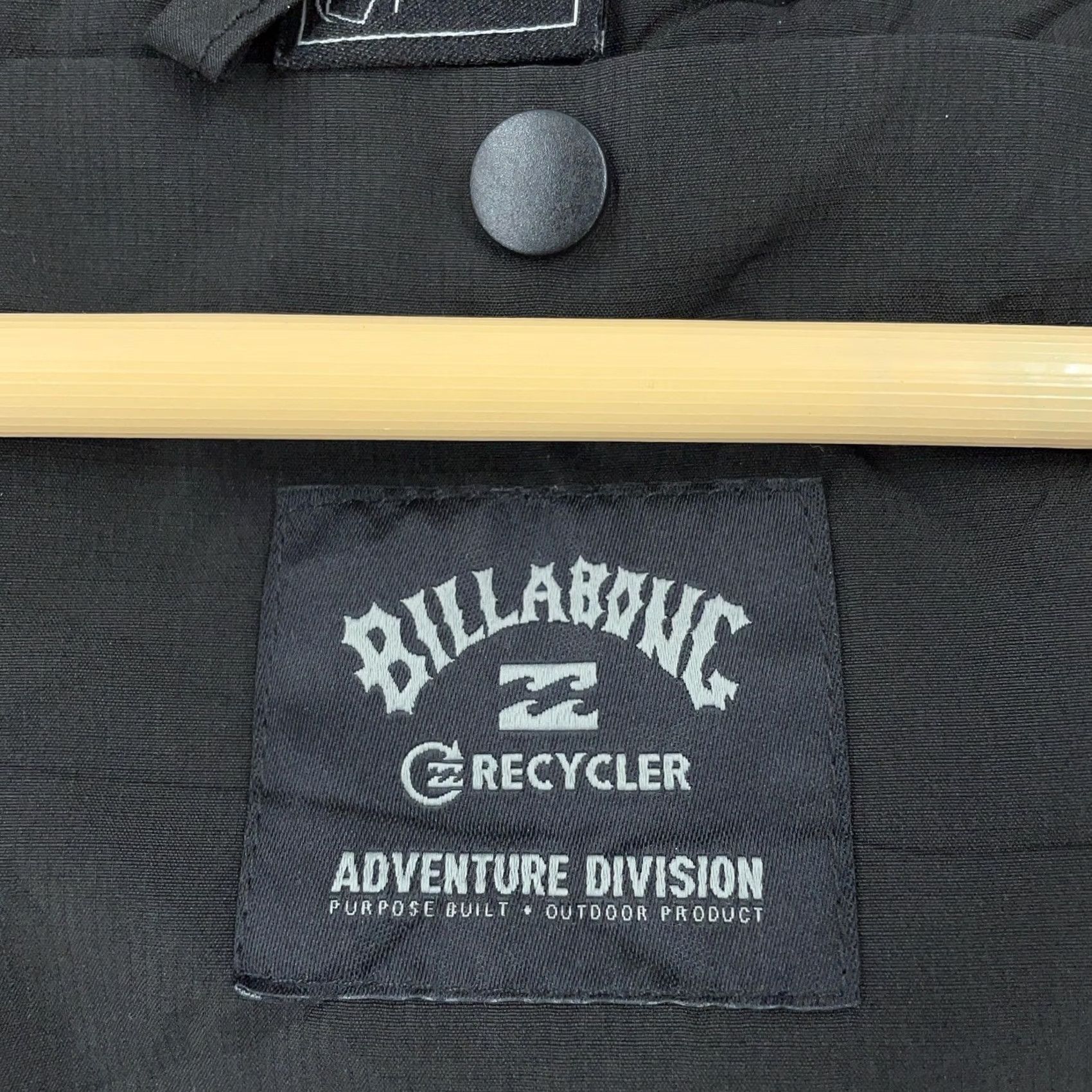 Billabong Billabong Windbreaker Jacket Mens S Black Tan Packable Zip Up Size US S / EU 44-46 / 1 - 7 Thumbnail
