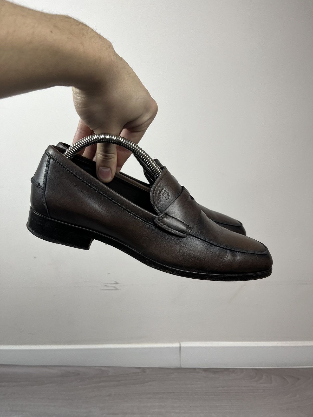 Tod's Tod’s Italy Brown Leather Penny Loafers Shoes Size US 8 / EU 41 - 6 Thumbnail