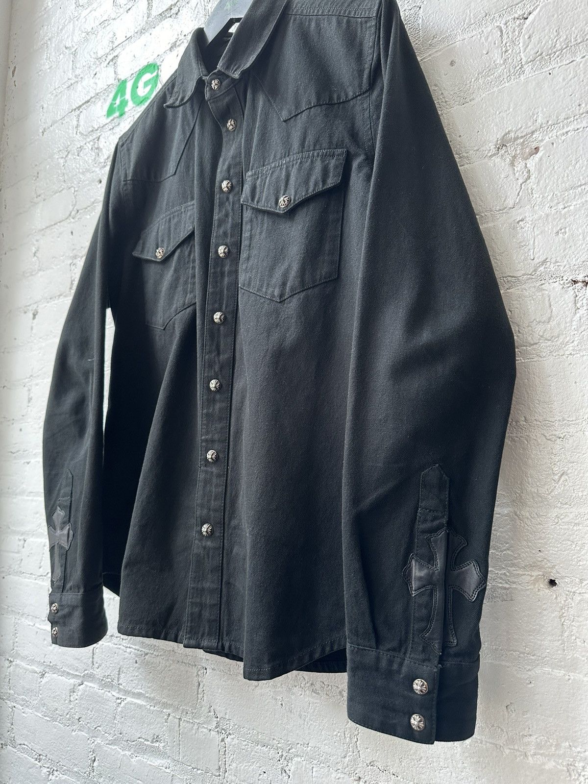 Chrome Hearts CHROME HEARTS WESTERN DENIM JACKET Size US L / EU 52-54 / 3 - 2 Thumbnail