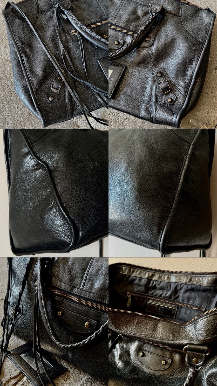 Balenciaga Balenciaga - 2000’s - Classic Le City - Lambskin Work Bag Size ONE SIZE - 24 Thumbnail