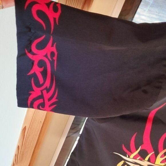 Other Dragonfly Clothing Co. Fire Eagle Skull Motor Buttondown Sho Size US XL / EU 56 / 4 - 6 Thumbnail