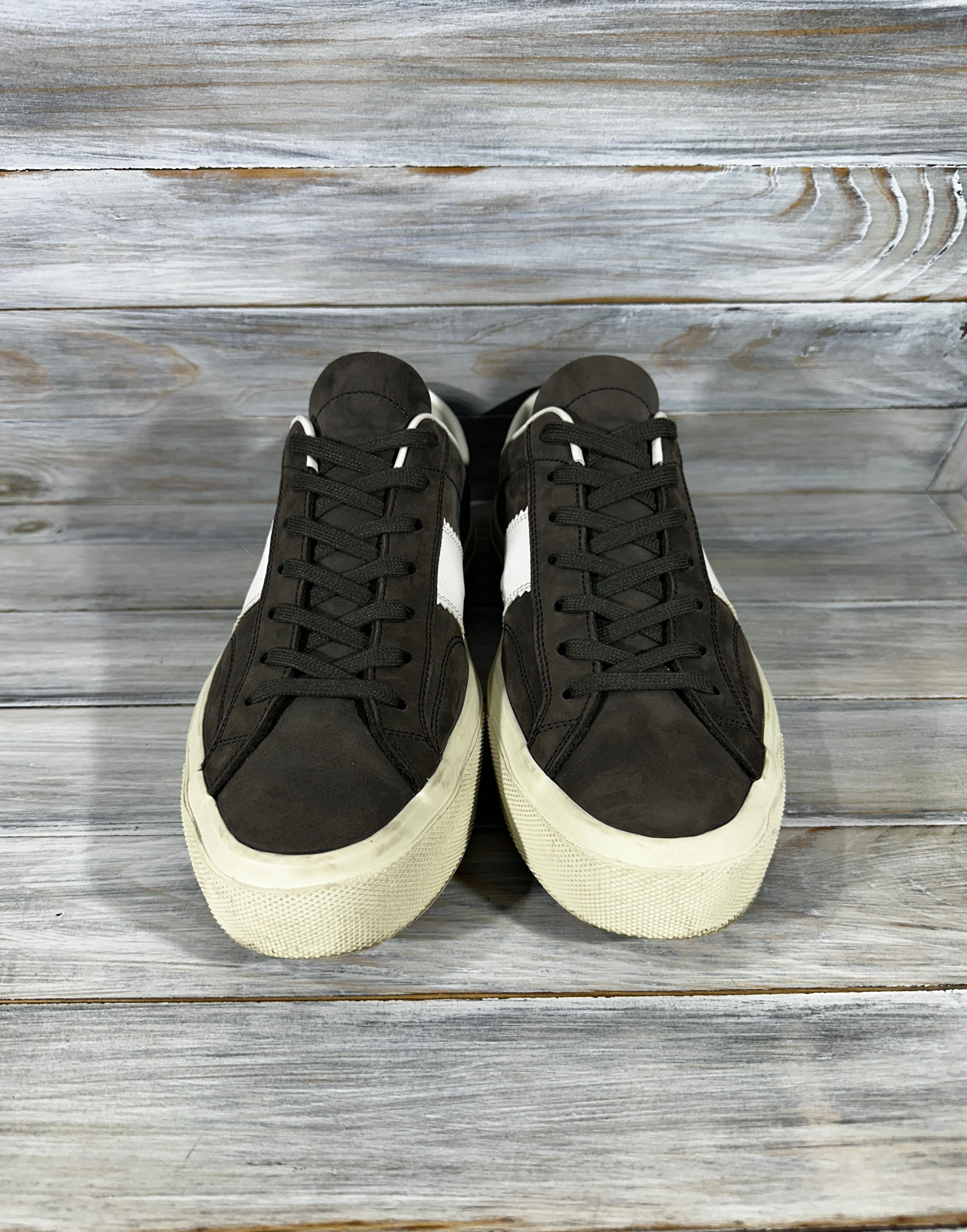 Tom Ford Tom Ford Suede Low Top Sneakers Made In Italy Luxury Brand Size US 7.5 / EU 40-41 - 3 Thumbnail