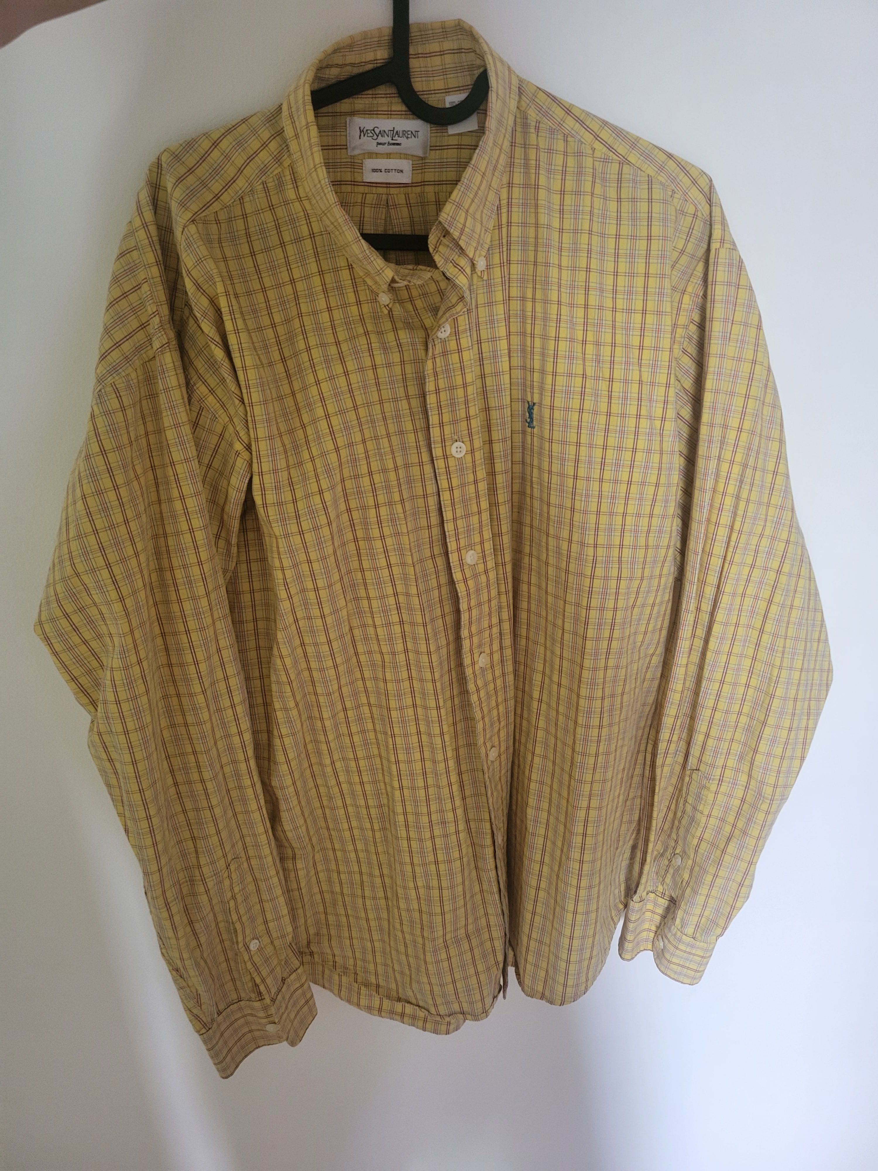 Yves Saint Laurent Yves Saint Laurent YSL shirt longsleeve L size Vintage Size US L / EU 52-54 / 3 - 1 Thumbnail