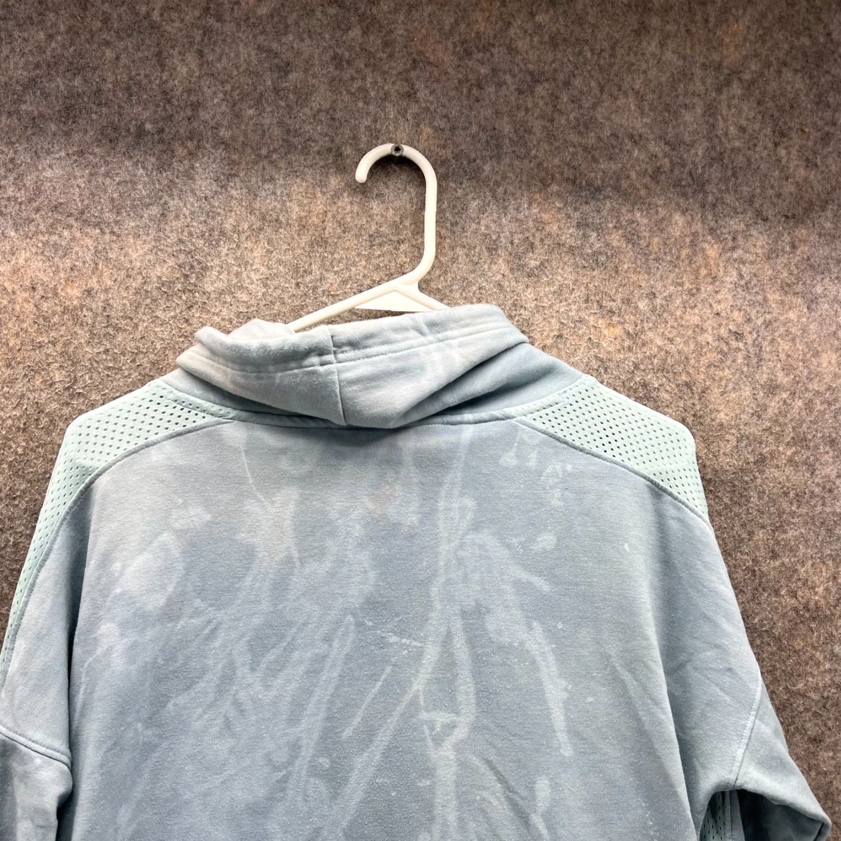 Under Armour Under Armour Sweater Women Large Teal Hooded Pullover Fleece Jacket Size L / US 10 / IT 46 - 3 Thumbnail
