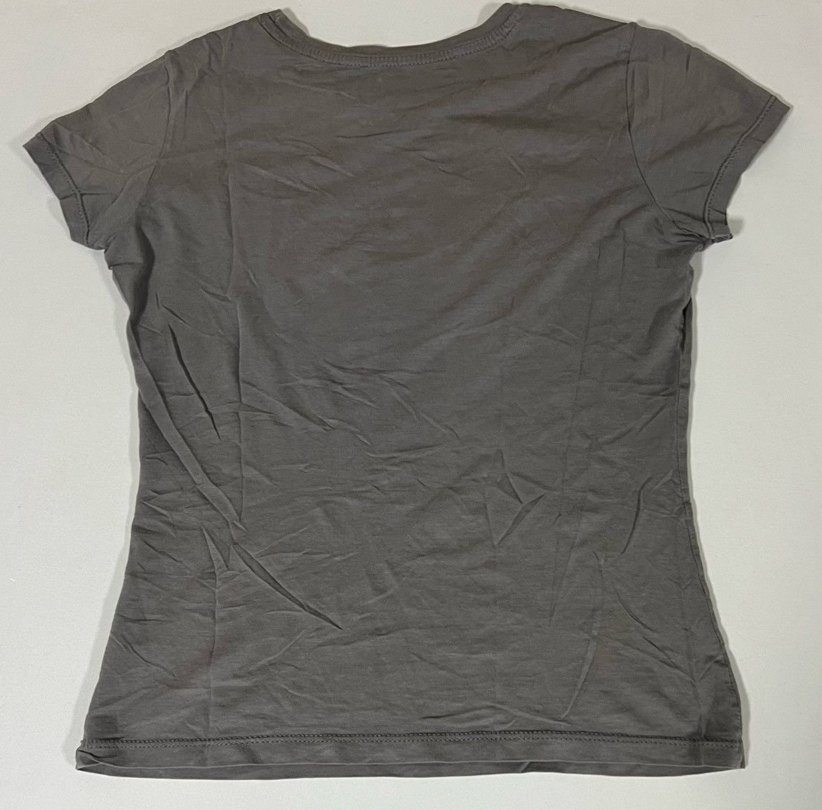 Armani Exchange Armani Exchange Gray Blue Logo Graphic T-Shirt Top Size S 💙🩶 Size S / US 4 / IT 40 - 5 Thumbnail