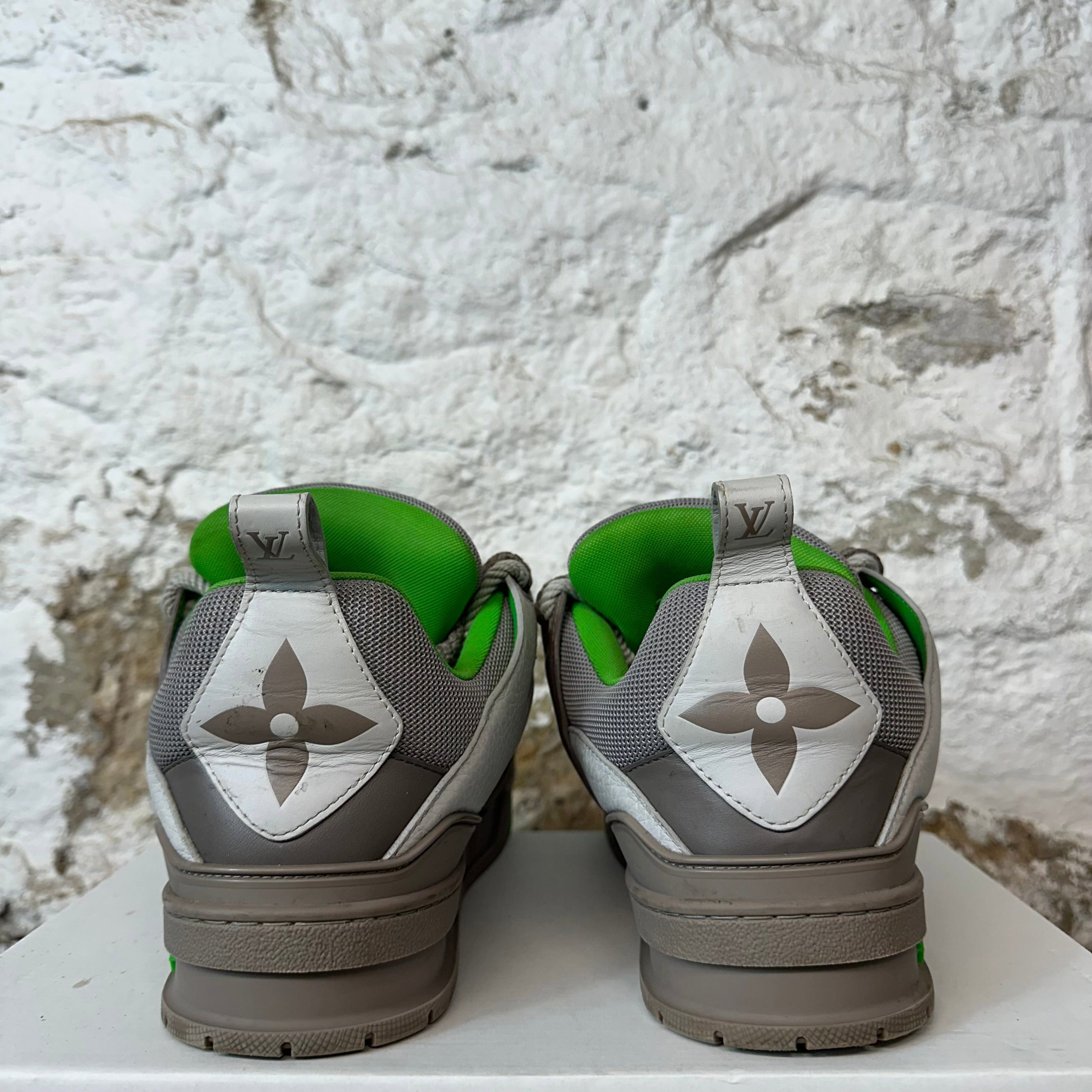 Louis Vuitton Louis Vuitton Colm Dillane Green Gray Skate Sz 10.5 (9LV) Size US 10.5 / EU 43-44 - 5 Thumbnail