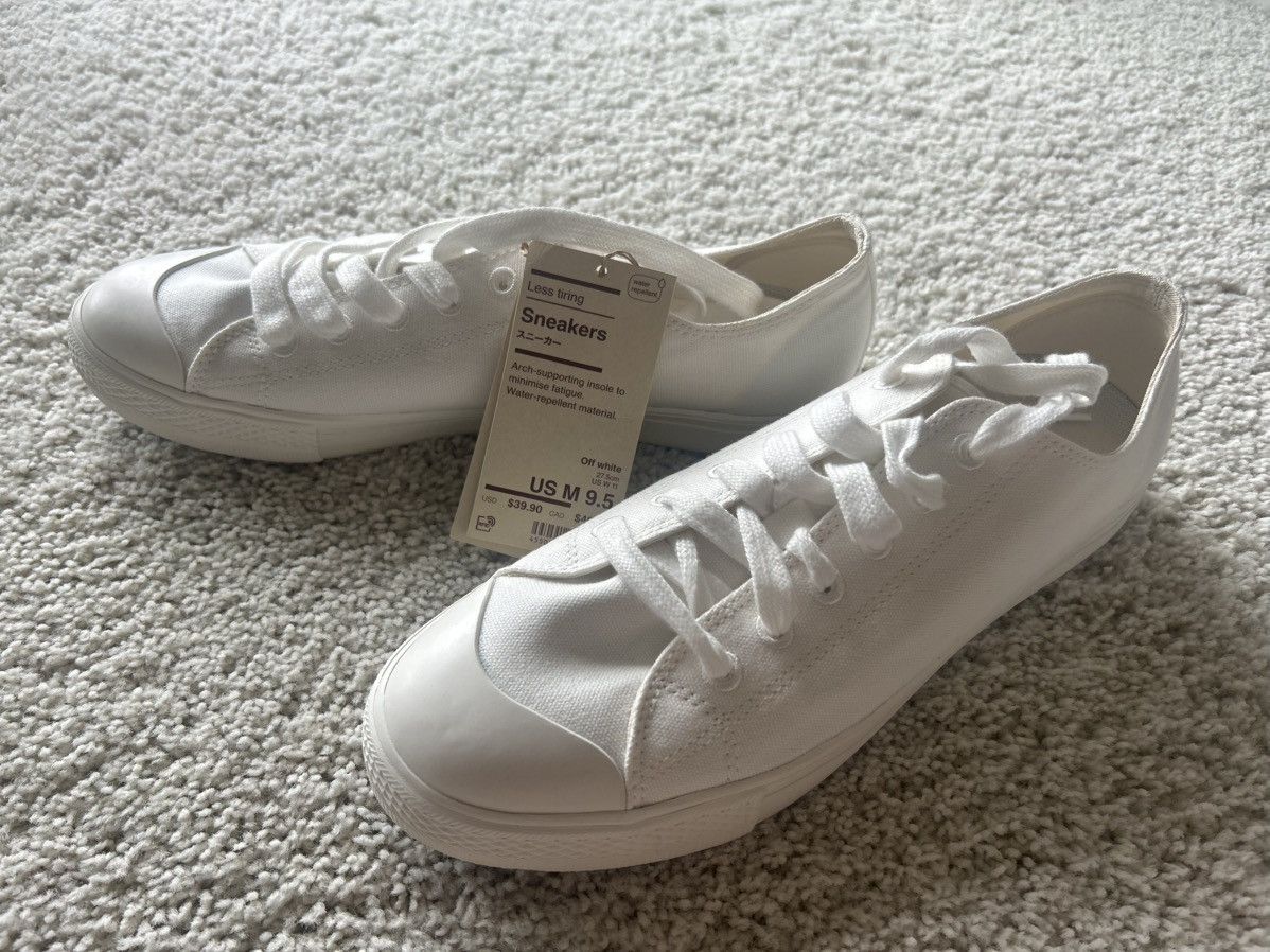 Muji Less tiring canvas sneaker Size US 9.5 / EU 42-43 - 3 Thumbnail