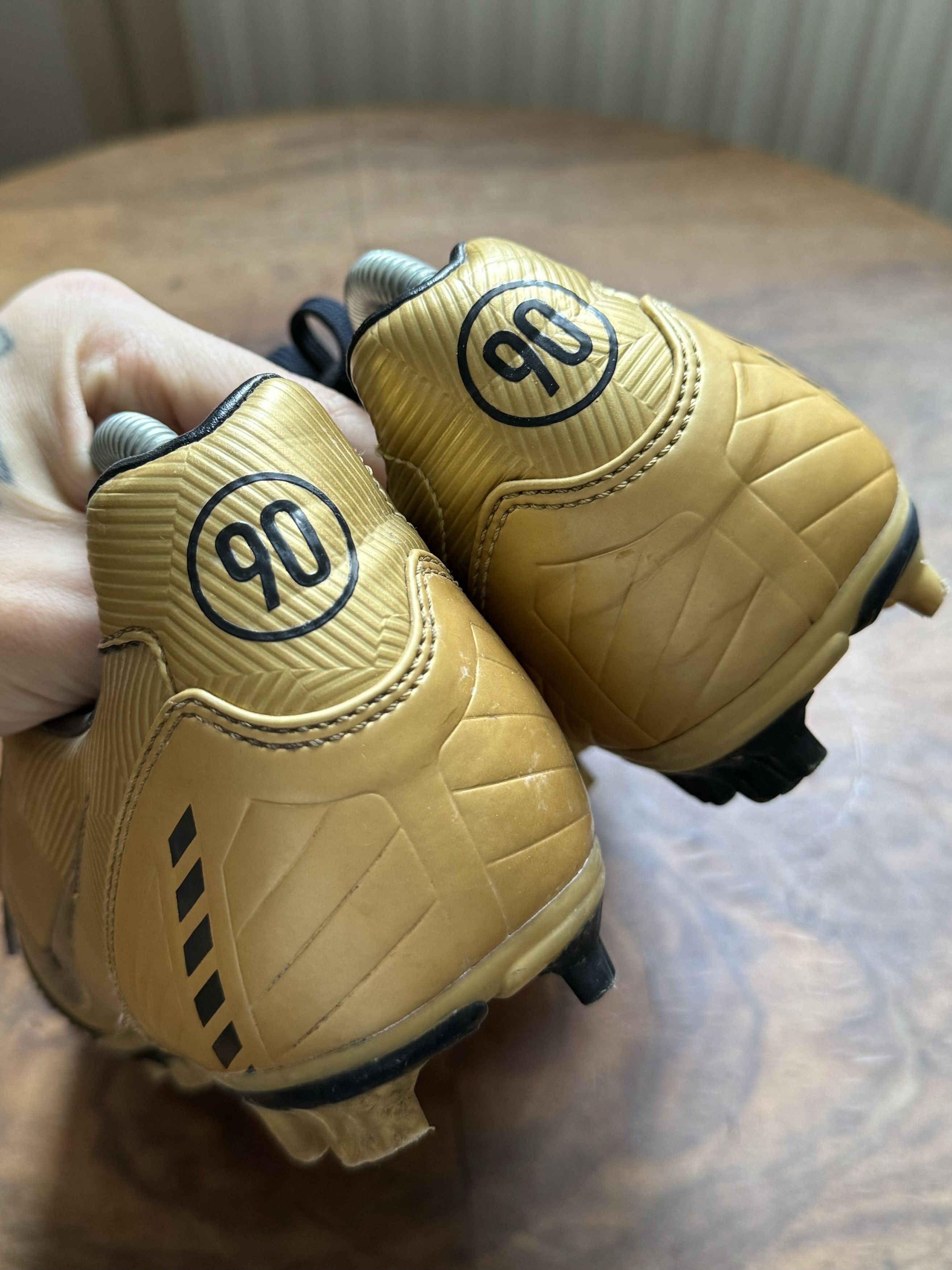 Nike Nike Total 90 Shoot II FG 2008 Gold football boots blokecore Size US 9.5 / EU 42-43 - 8 Thumbnail