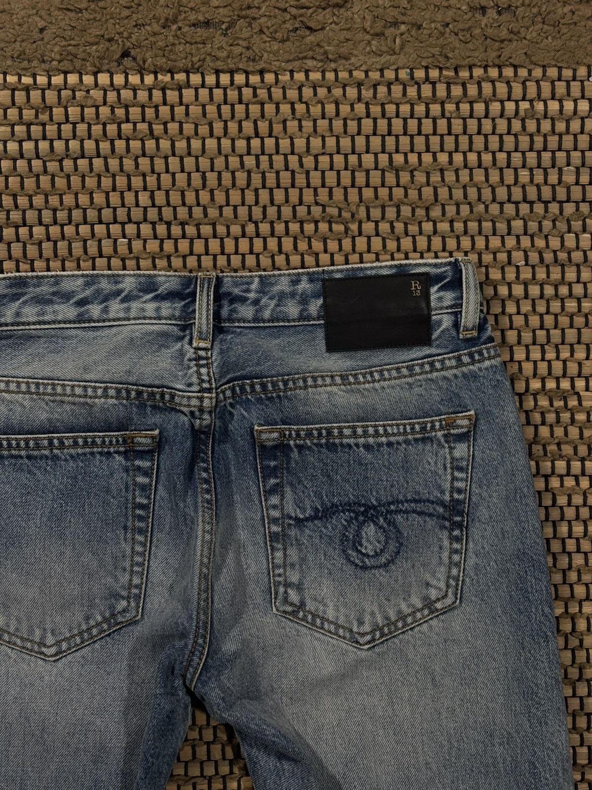 R13 R13 Shirring Boy Boot jeans Size 26" / US 2 / IT 38 - 6 Thumbnail