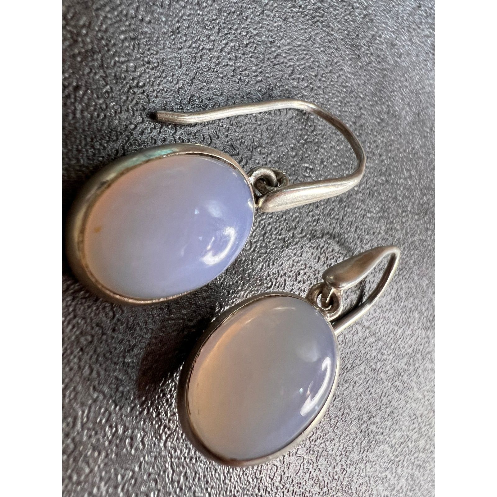 Other NEW Blue chalcedony sterling silver drop earrings 4.85 grams Size ONE SIZE - 2 Thumbnail