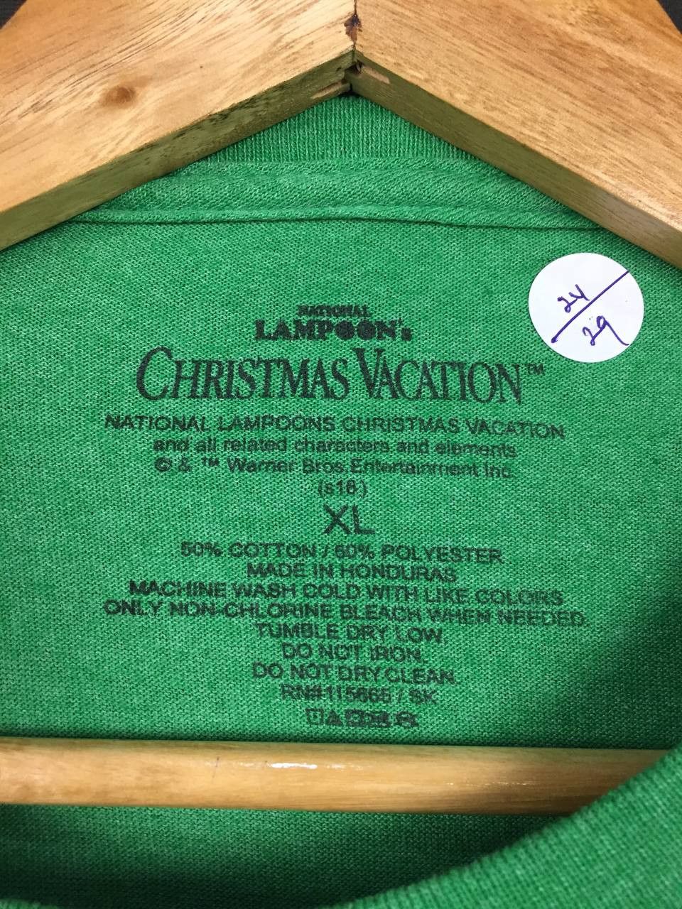 Vintage National Lampoon's Christmas Vacation Warner Bros Movie Tee Size US XL / EU 56 / 4 - 6 Thumbnail